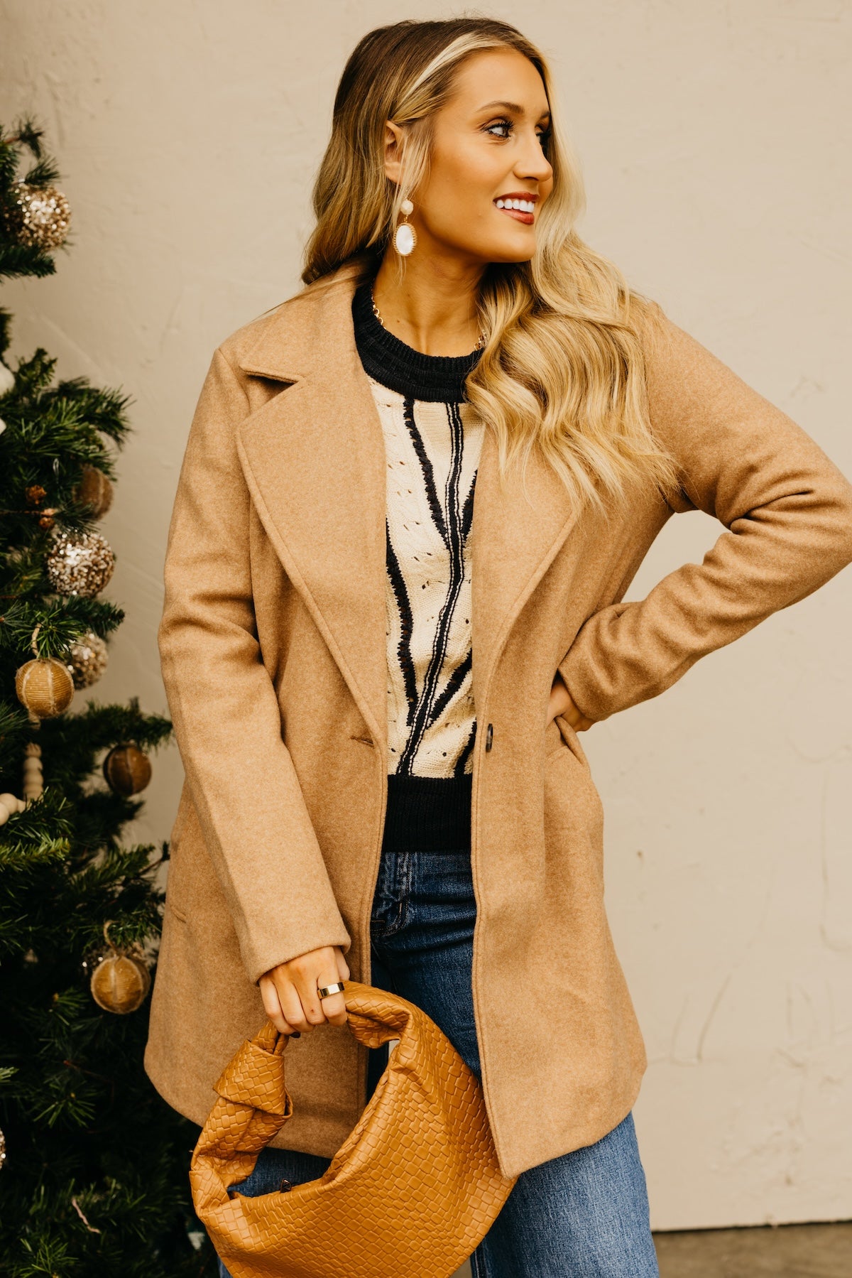 The Deborah Longline Blazer Coat