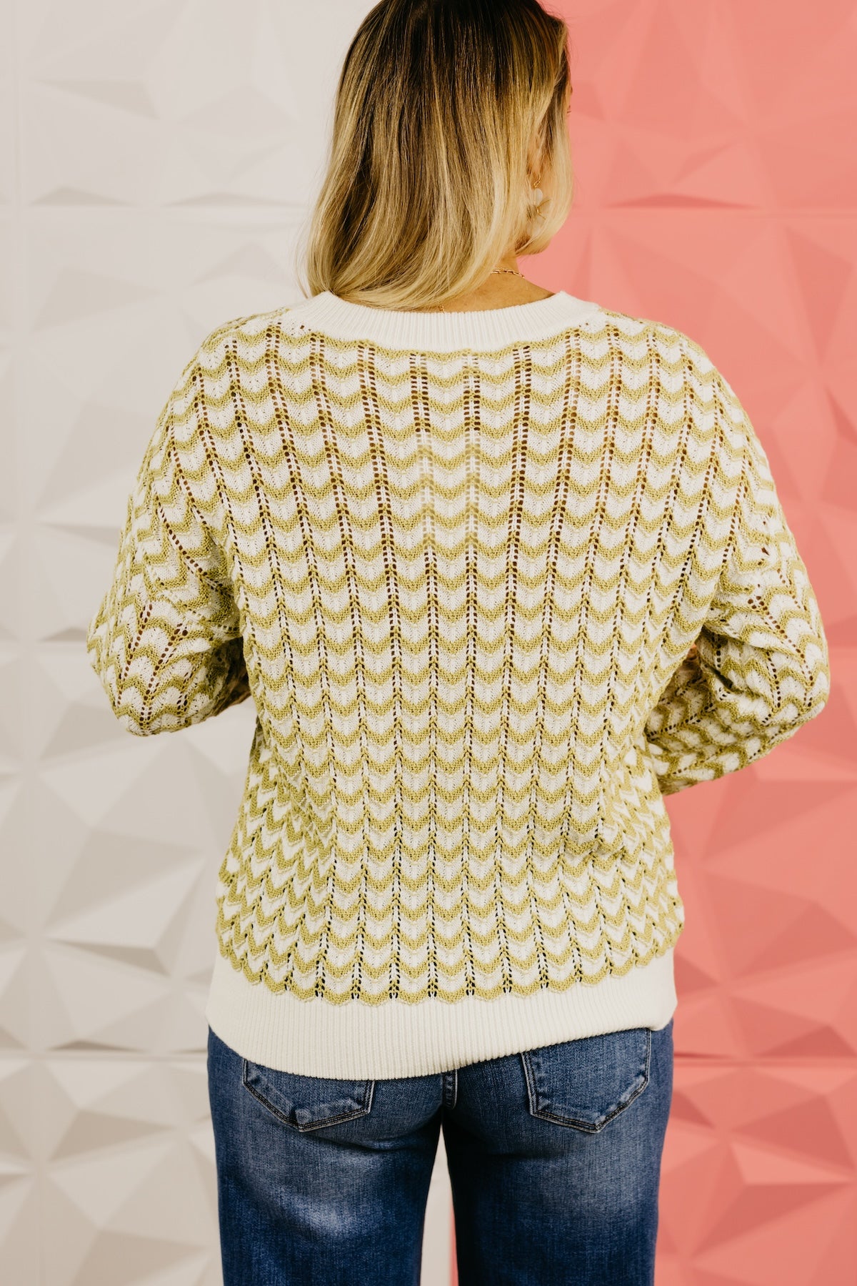 The Bayler Chevron Knit Sweater