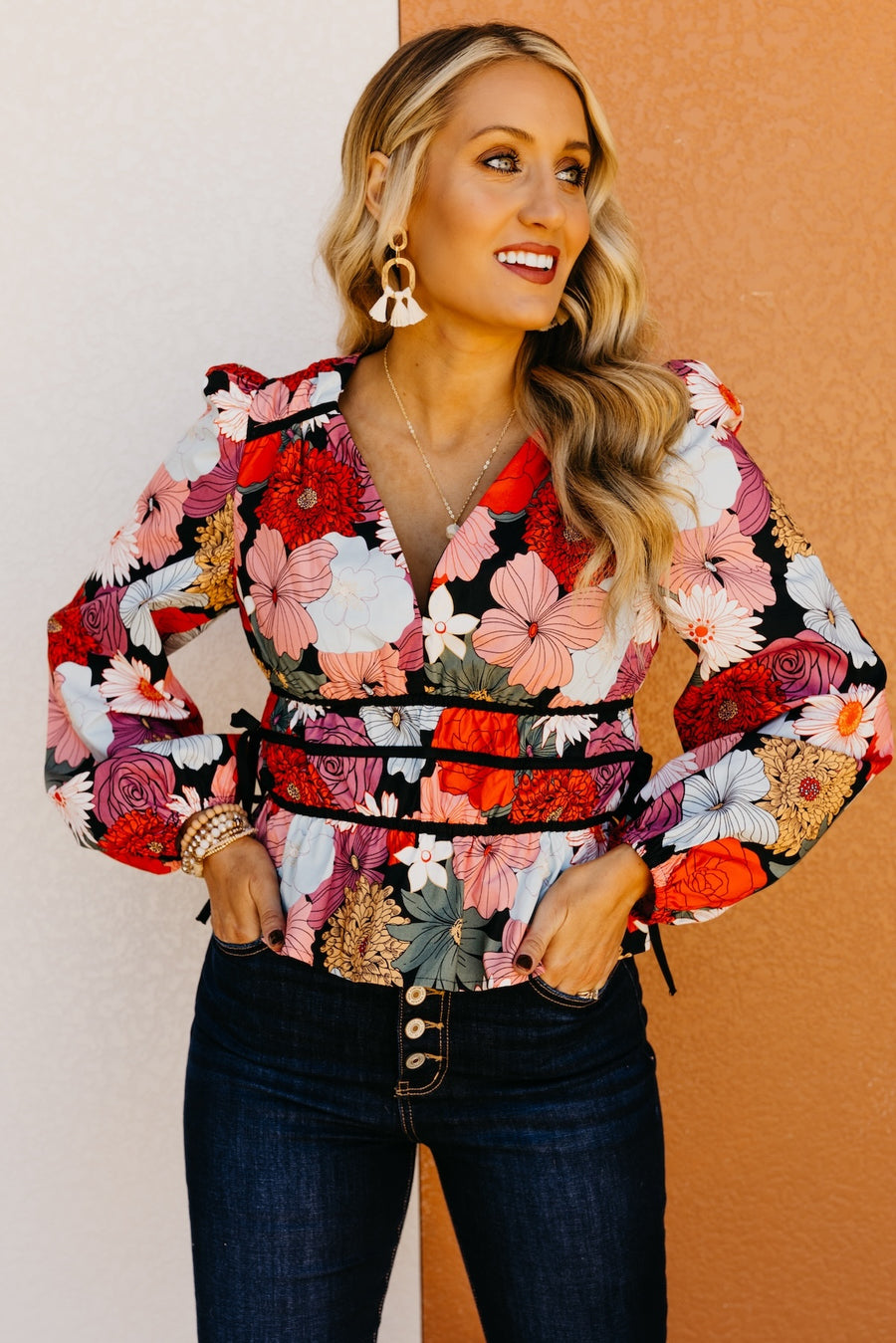 The Saylor Floral Blouse