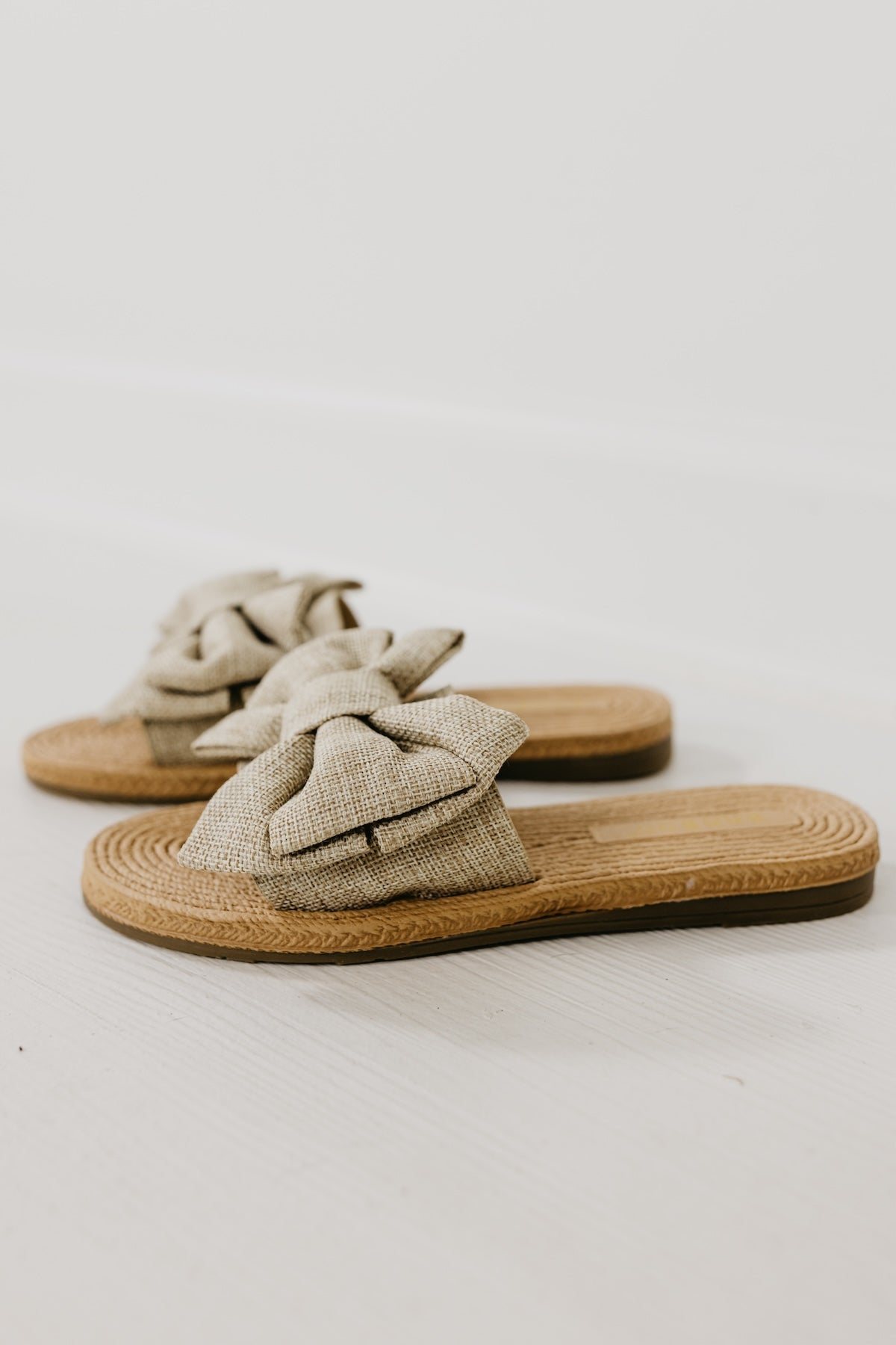 The Athena Bow Slide Sandal