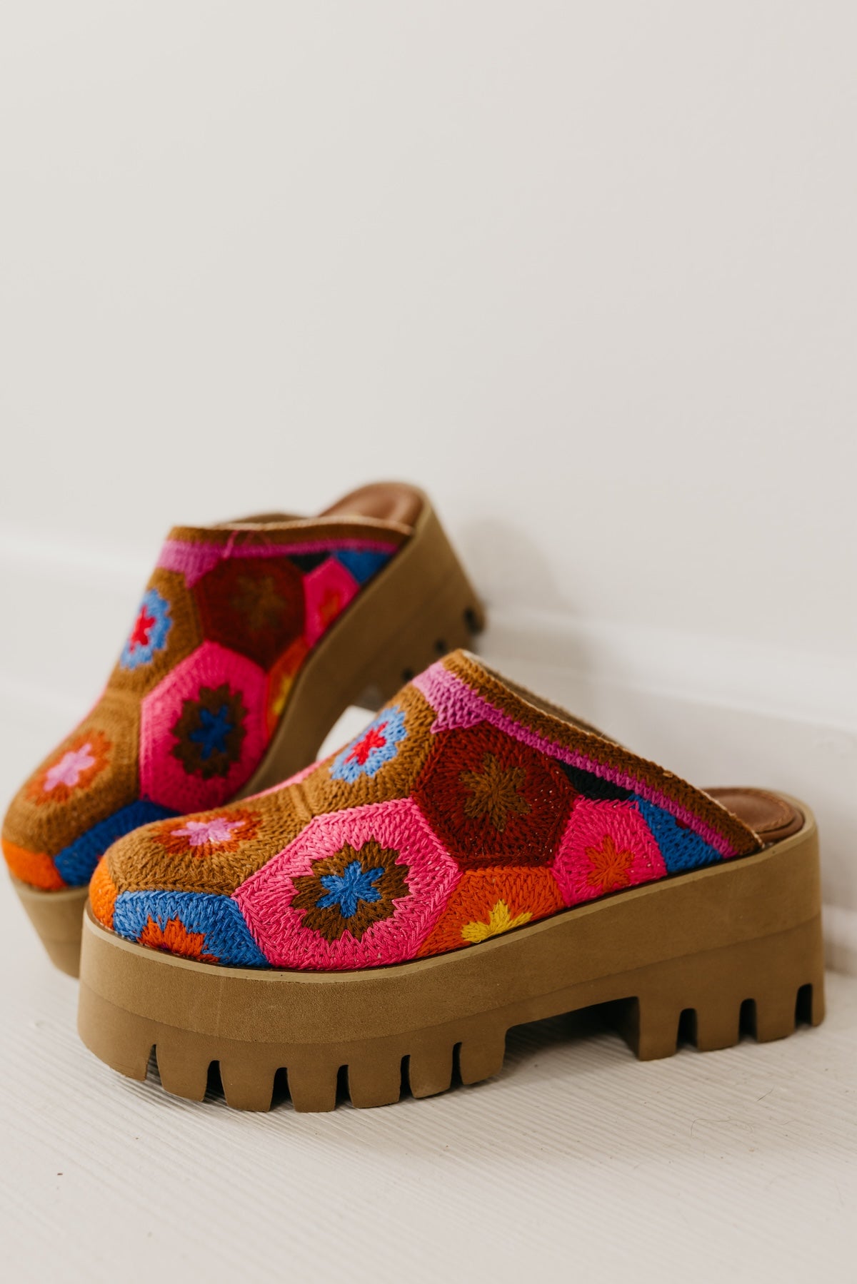 The Hippie Embroidered Clog