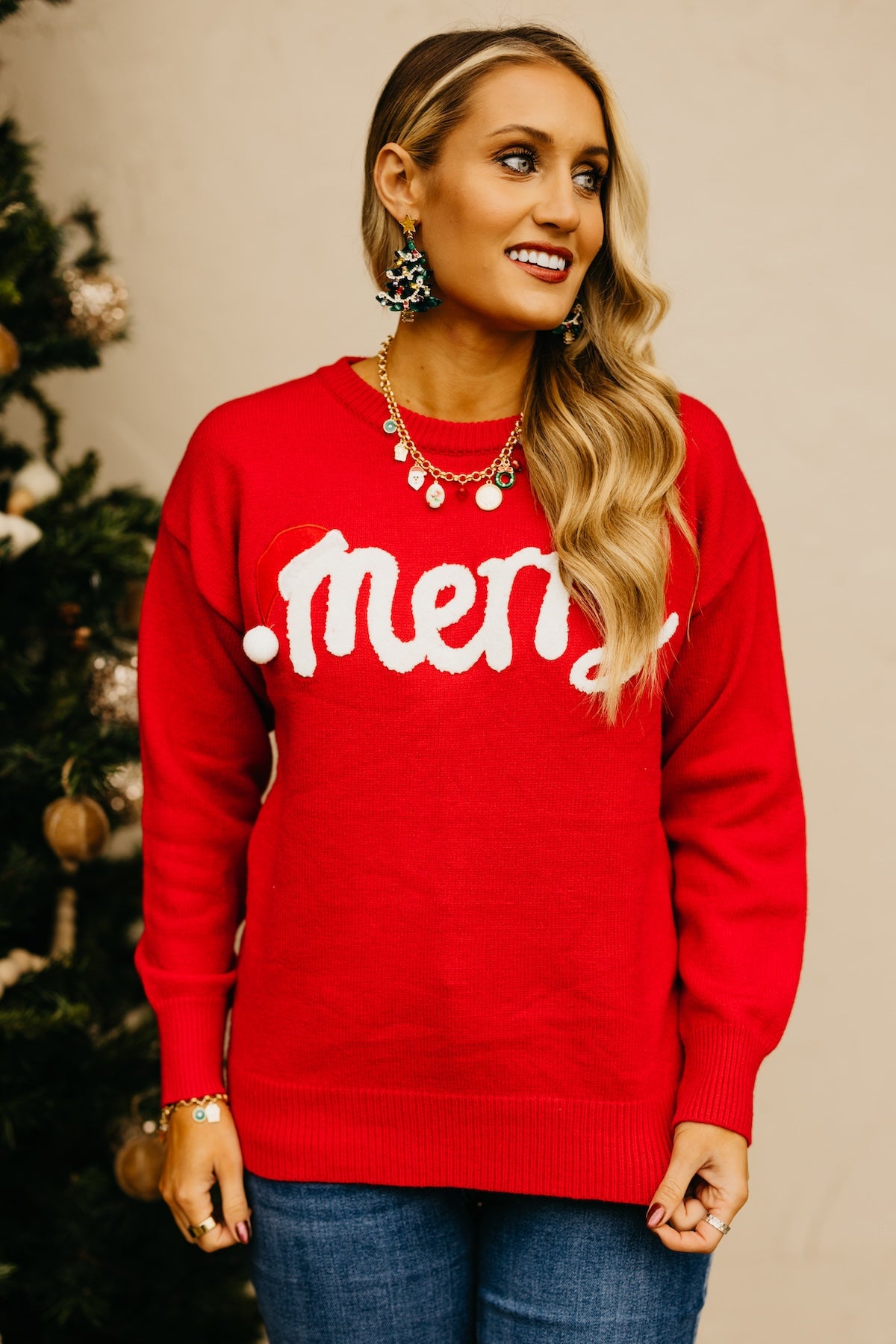 The Santa Baby Patch Sweater