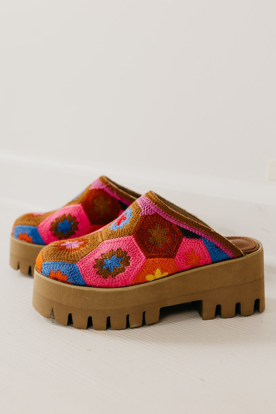 The Hippie Embroidered Clog