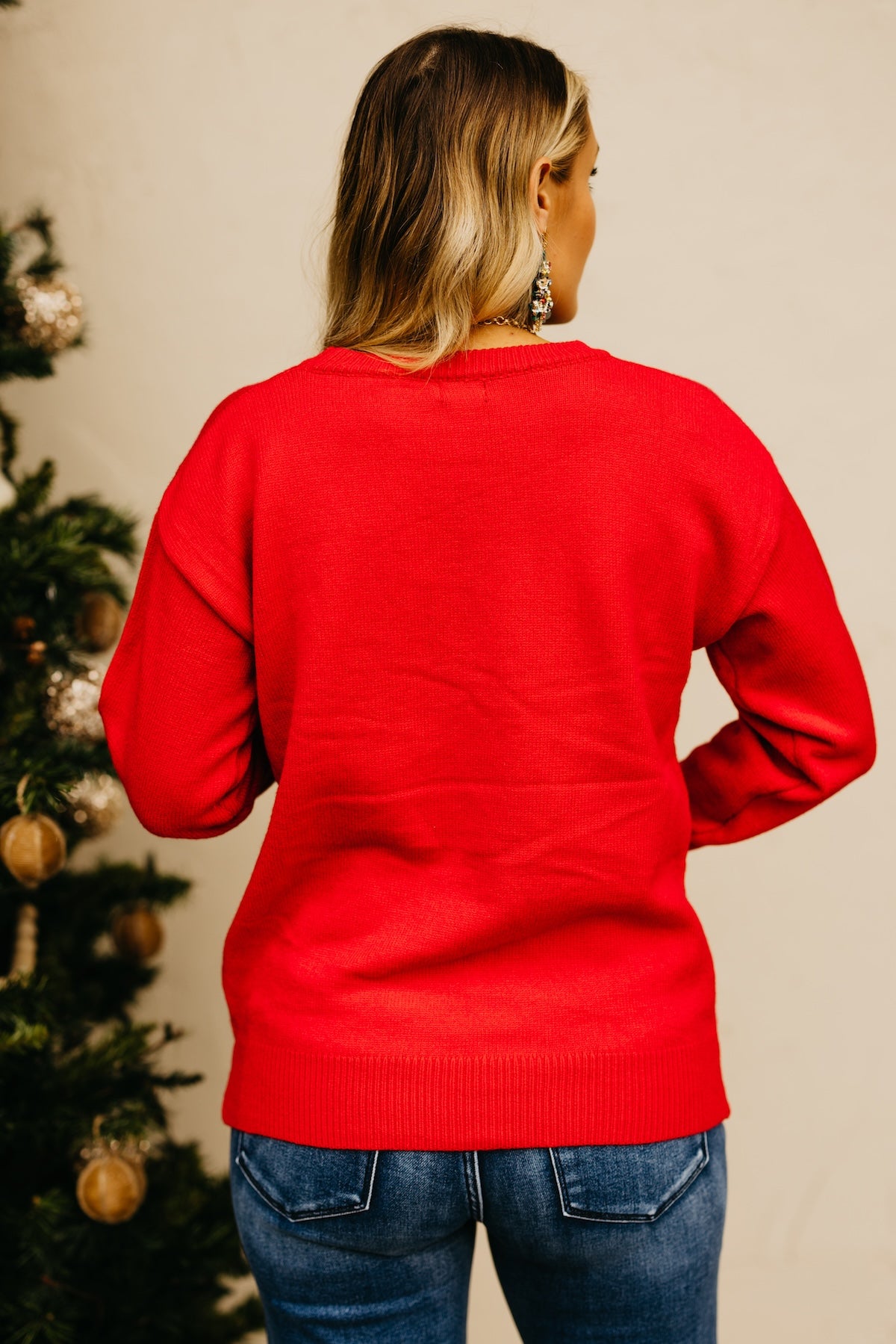 The Santa Baby Patch Sweater