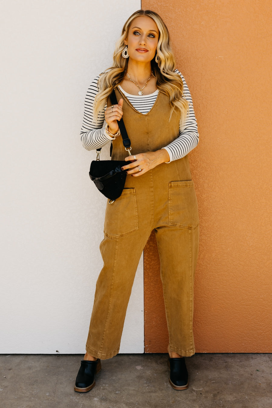 The Holland Adjustable Denim Jumpsuit