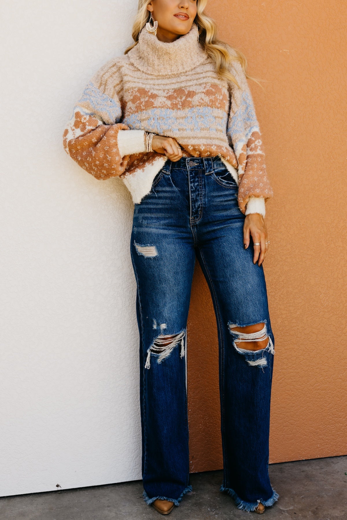 Kan Can Denim | 90's High Rise Wide Flare Jeans - KC7405DV2