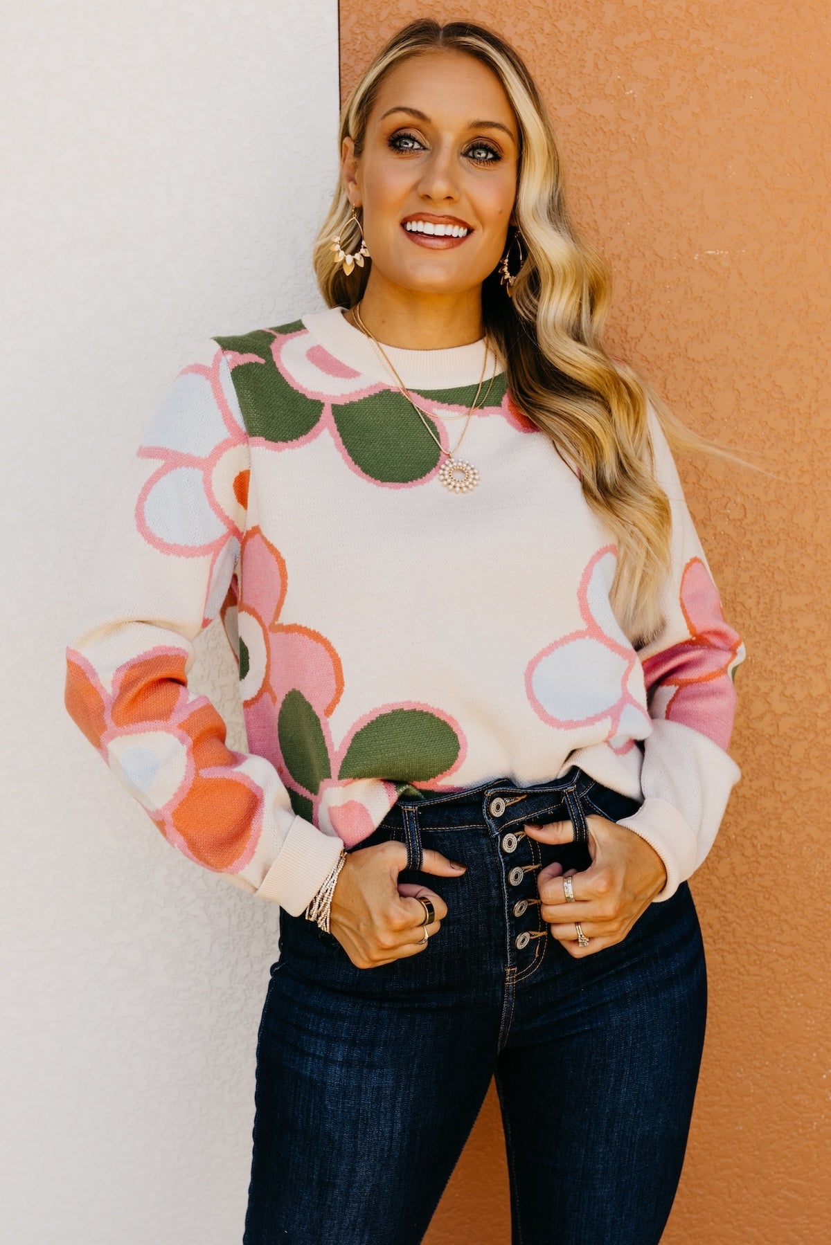 The Camilo Floral Sweater