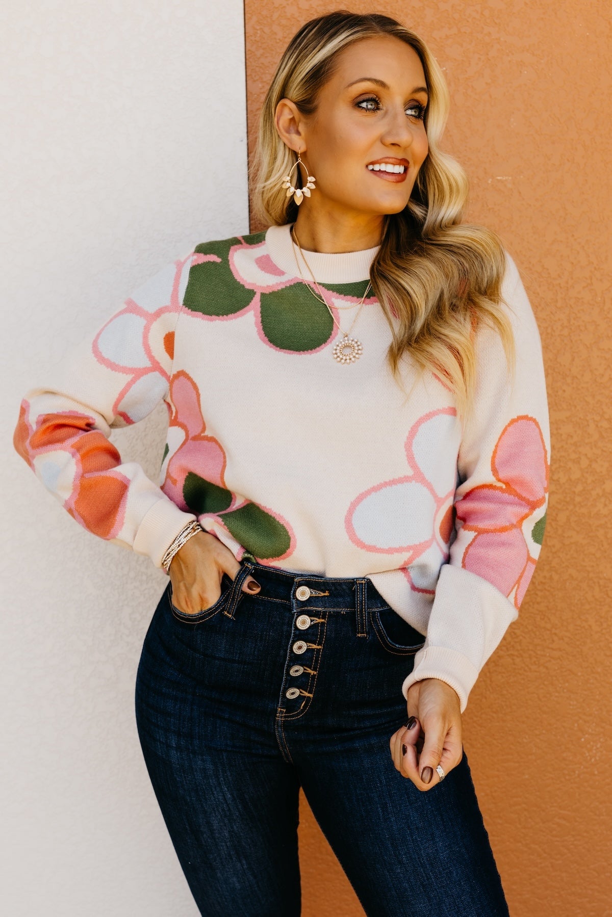 The Camilo Floral Sweater