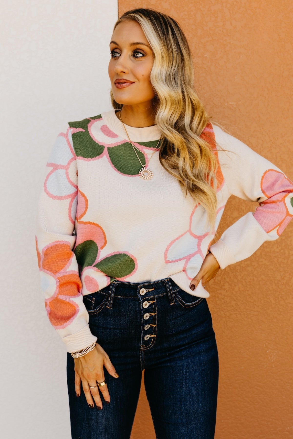 The Camilo Floral Sweater