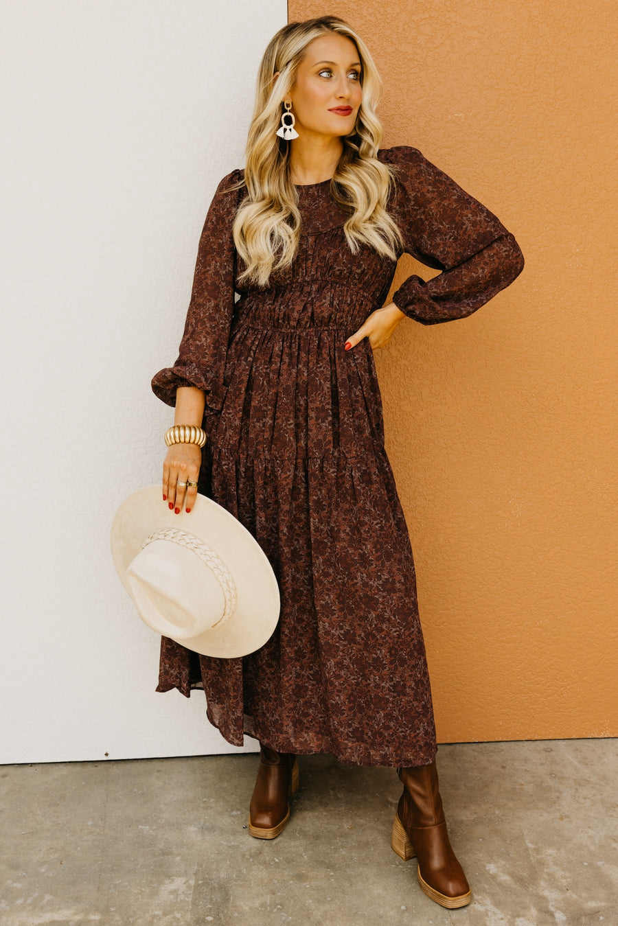 The Lilianna Sweetheart Shirred Maxi Dress