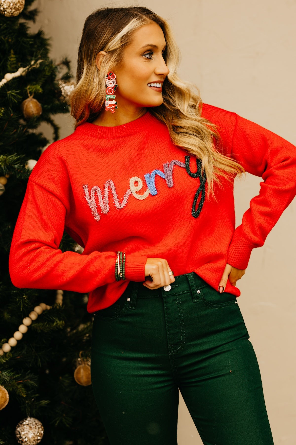 The Merry Tinsel Sweater