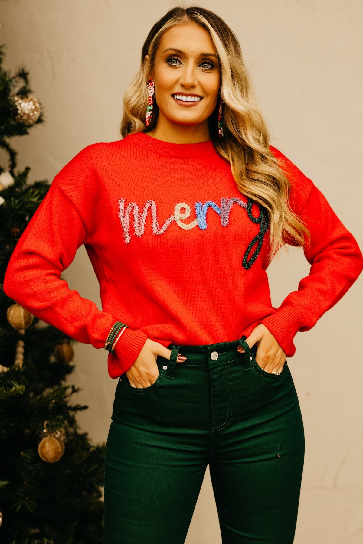 The Merry Tinsel Sweater