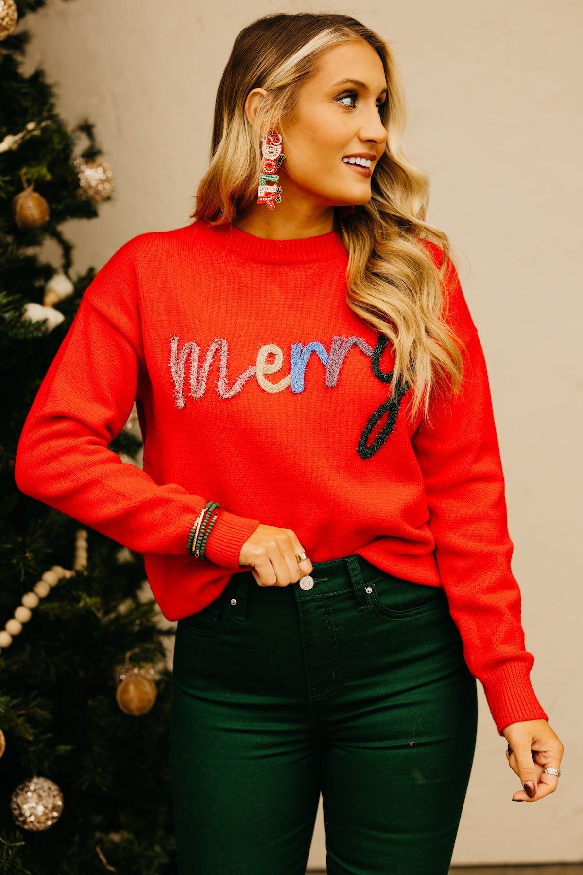 The Merry Tinsel Sweater