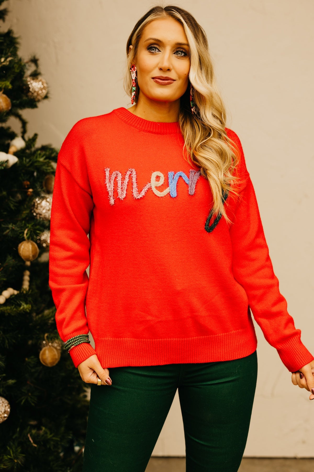 The Merry Tinsel Sweater