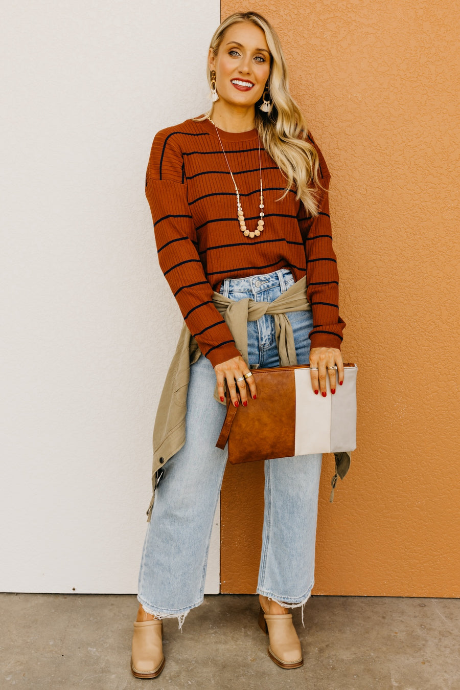 Wishlist | The Tinsley Striped Ribbed Sweater