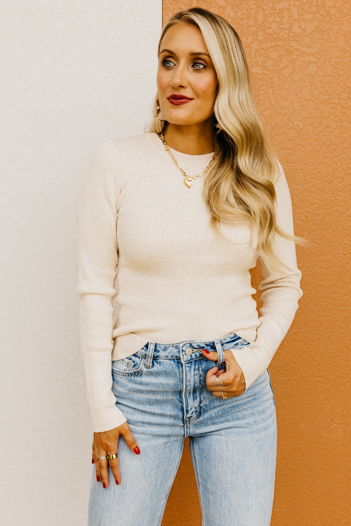 The Cliff Ribbed Knit Sweater