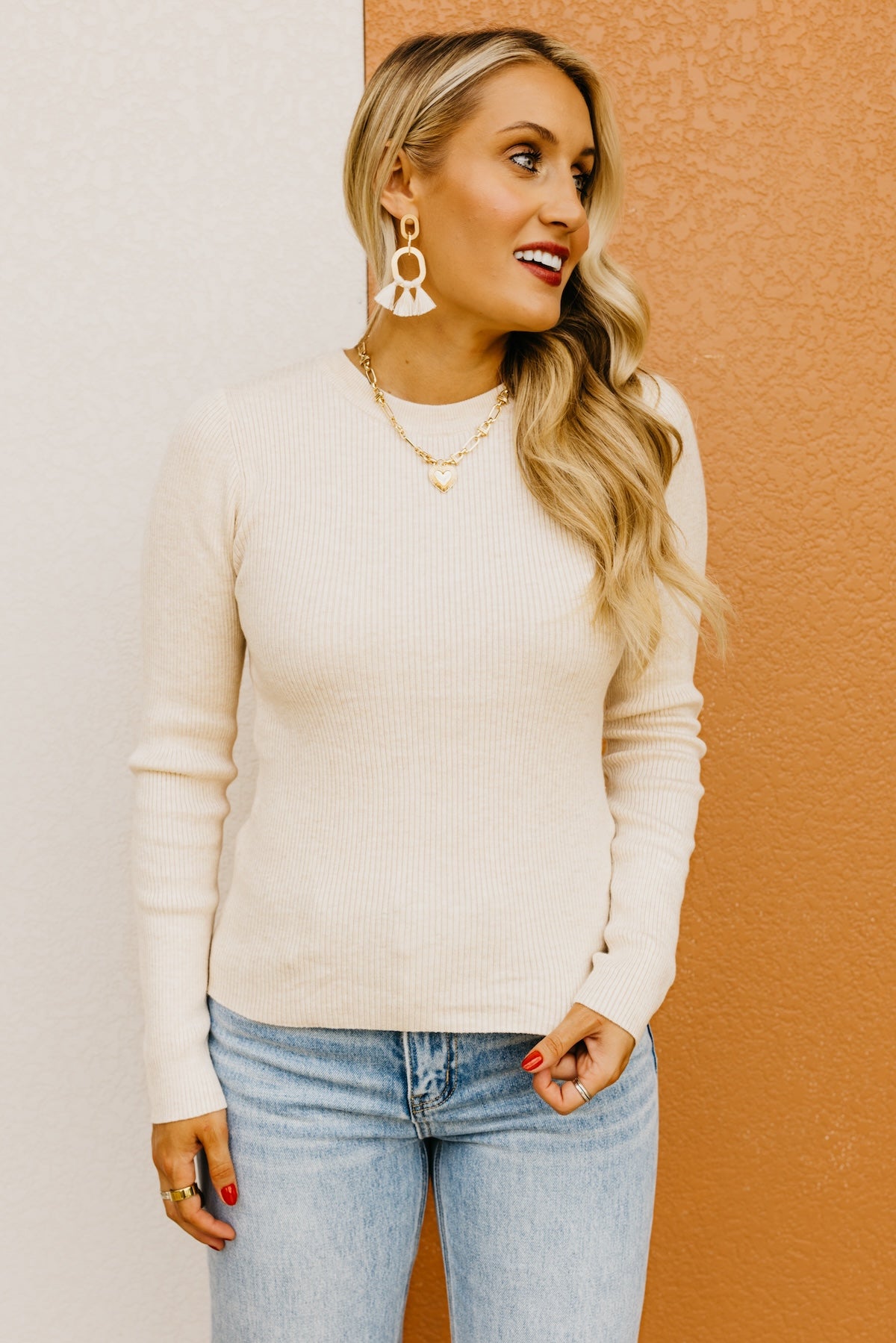 The Cliff Ribbed Knit Sweater