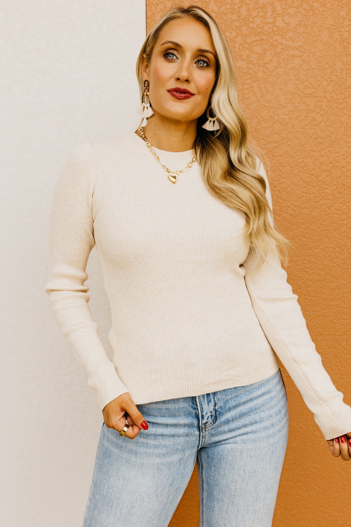 The Cliff Ribbed Knit Sweater