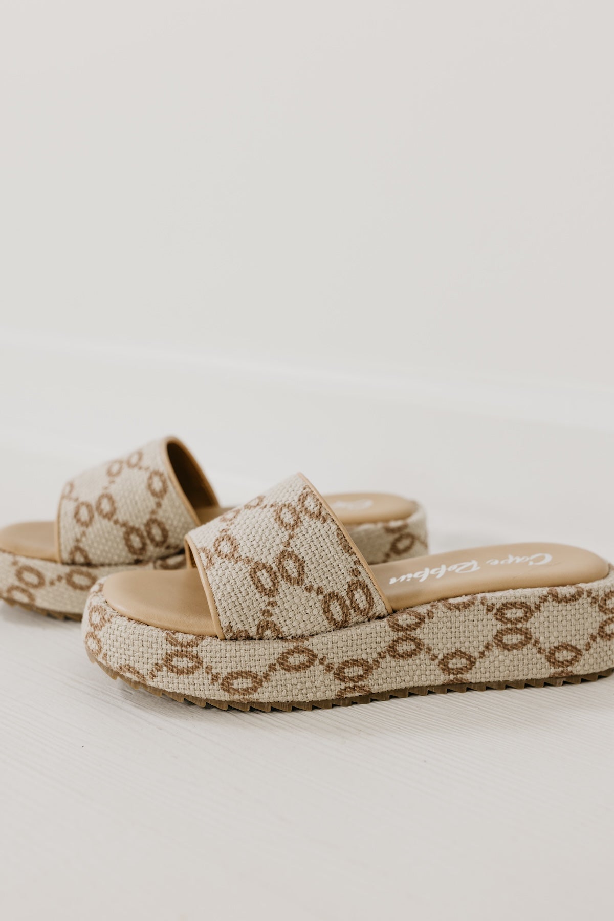 The Van Platform Slide Sandal