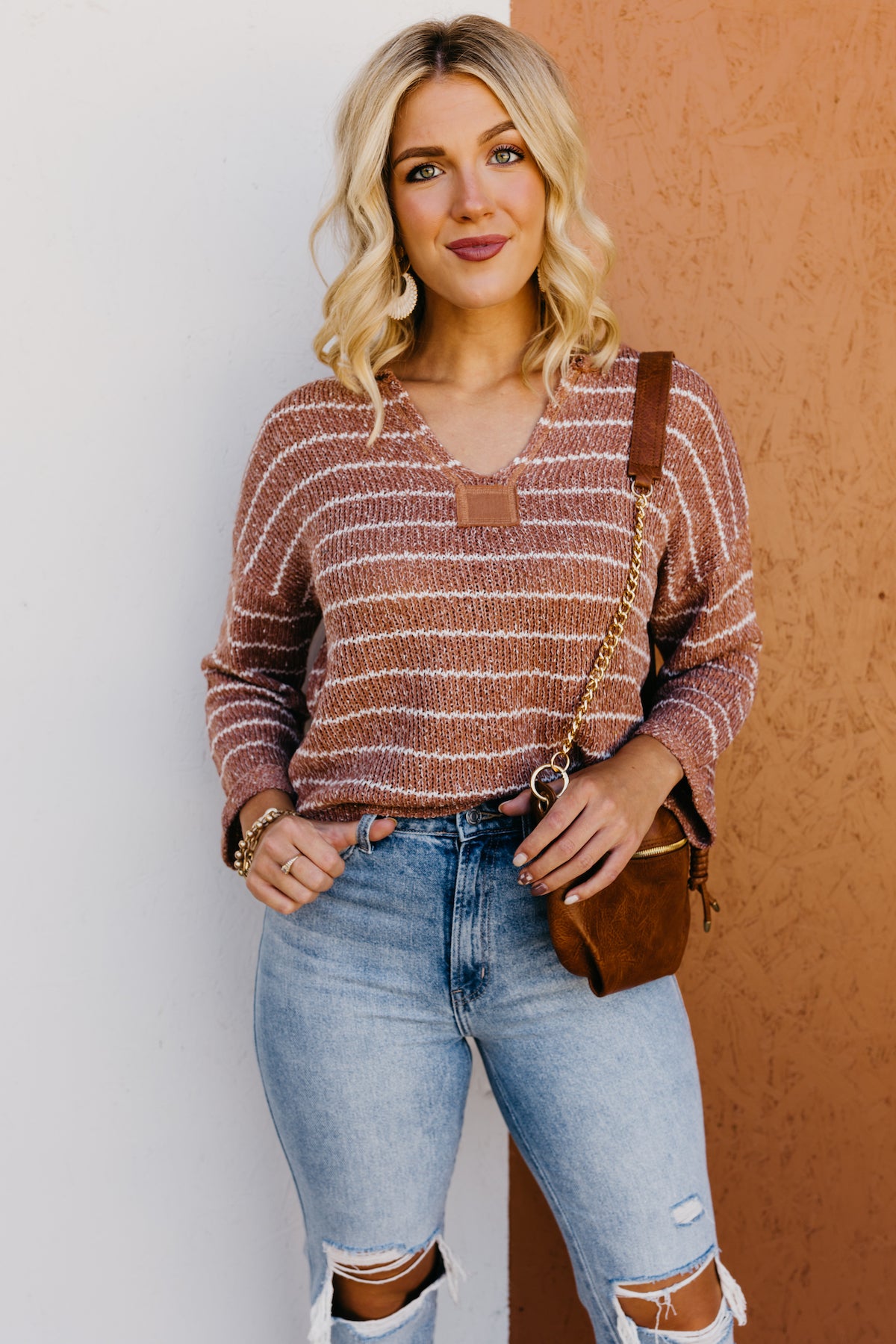 The Johanna Drop Shoulder Raglan Sweater  - FINAL SALE