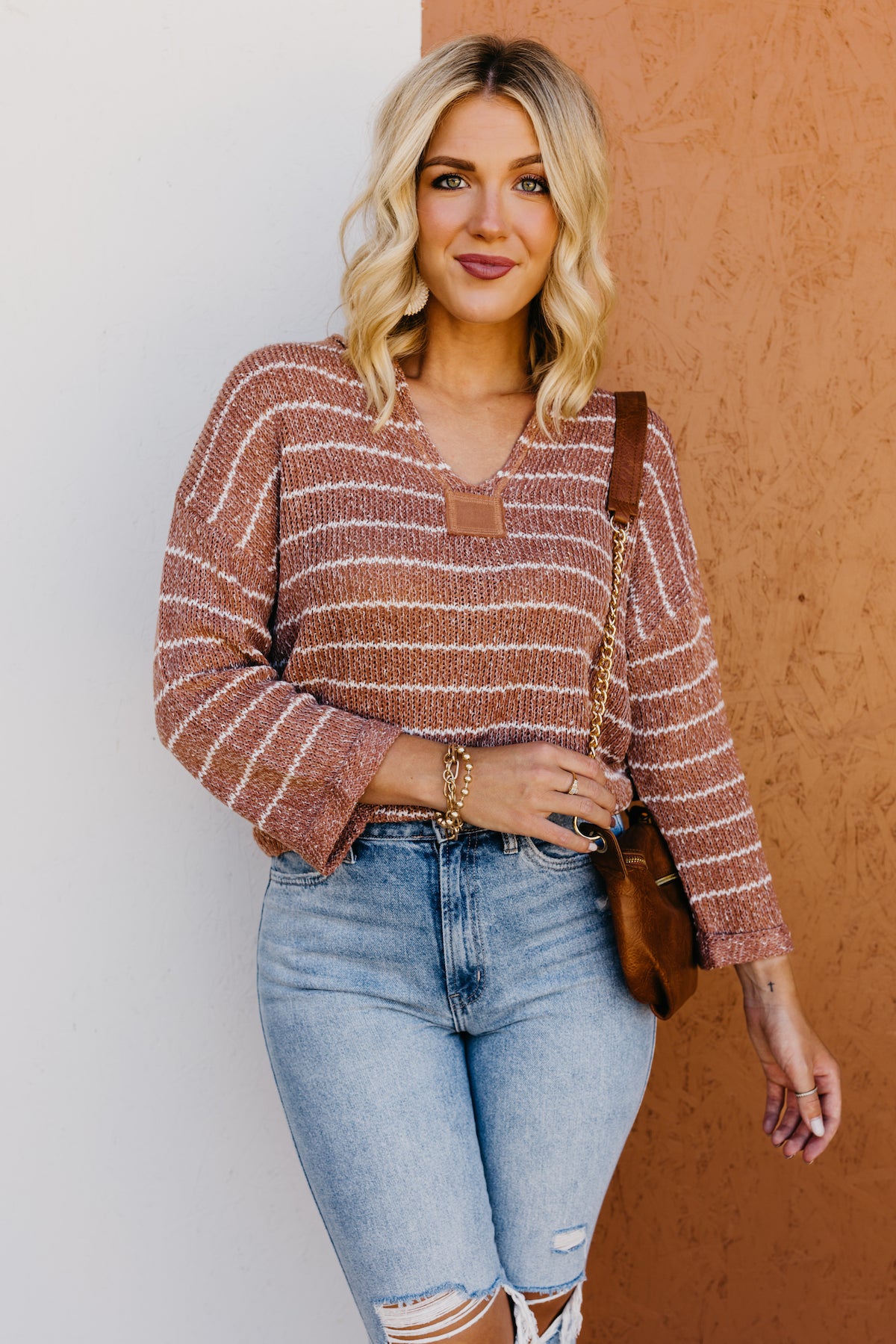 The Johanna Drop Shoulder Raglan Sweater  - FINAL SALE