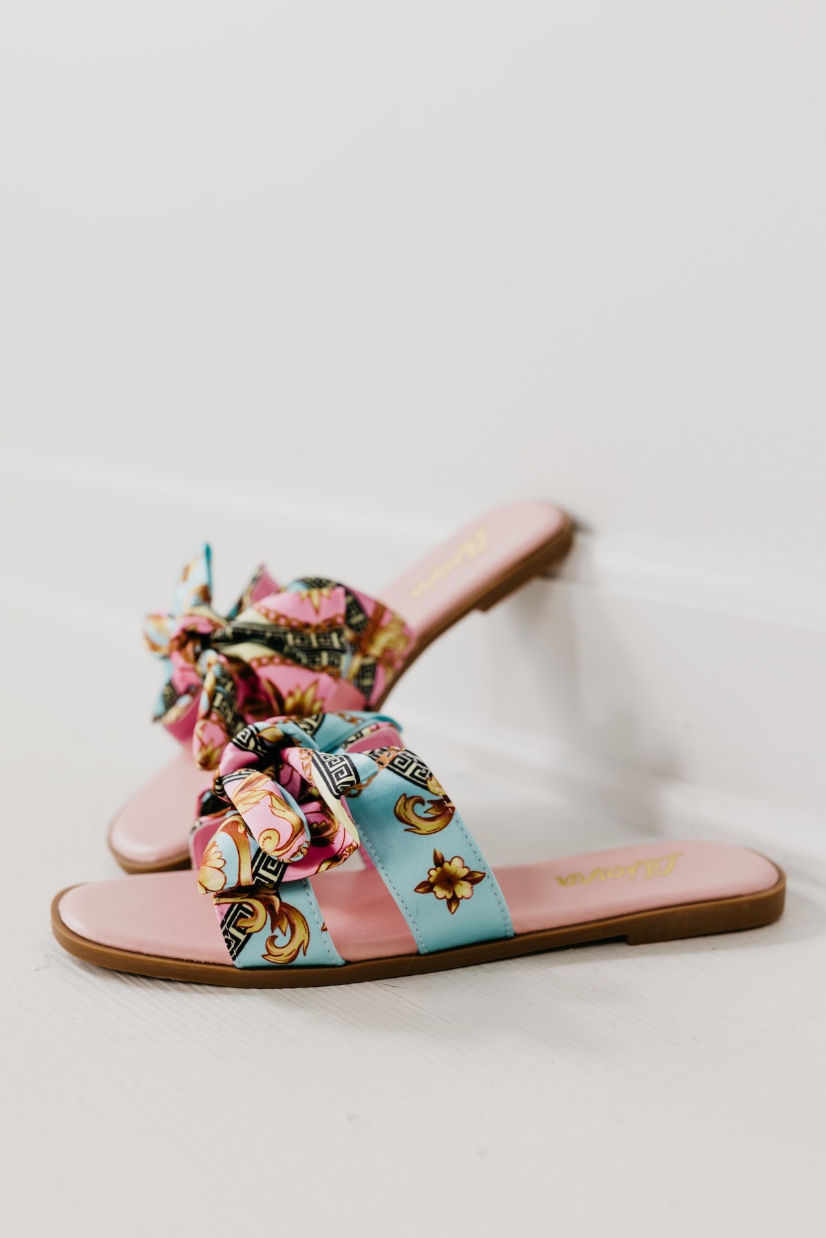 The Mandy Bow Slide Sandal