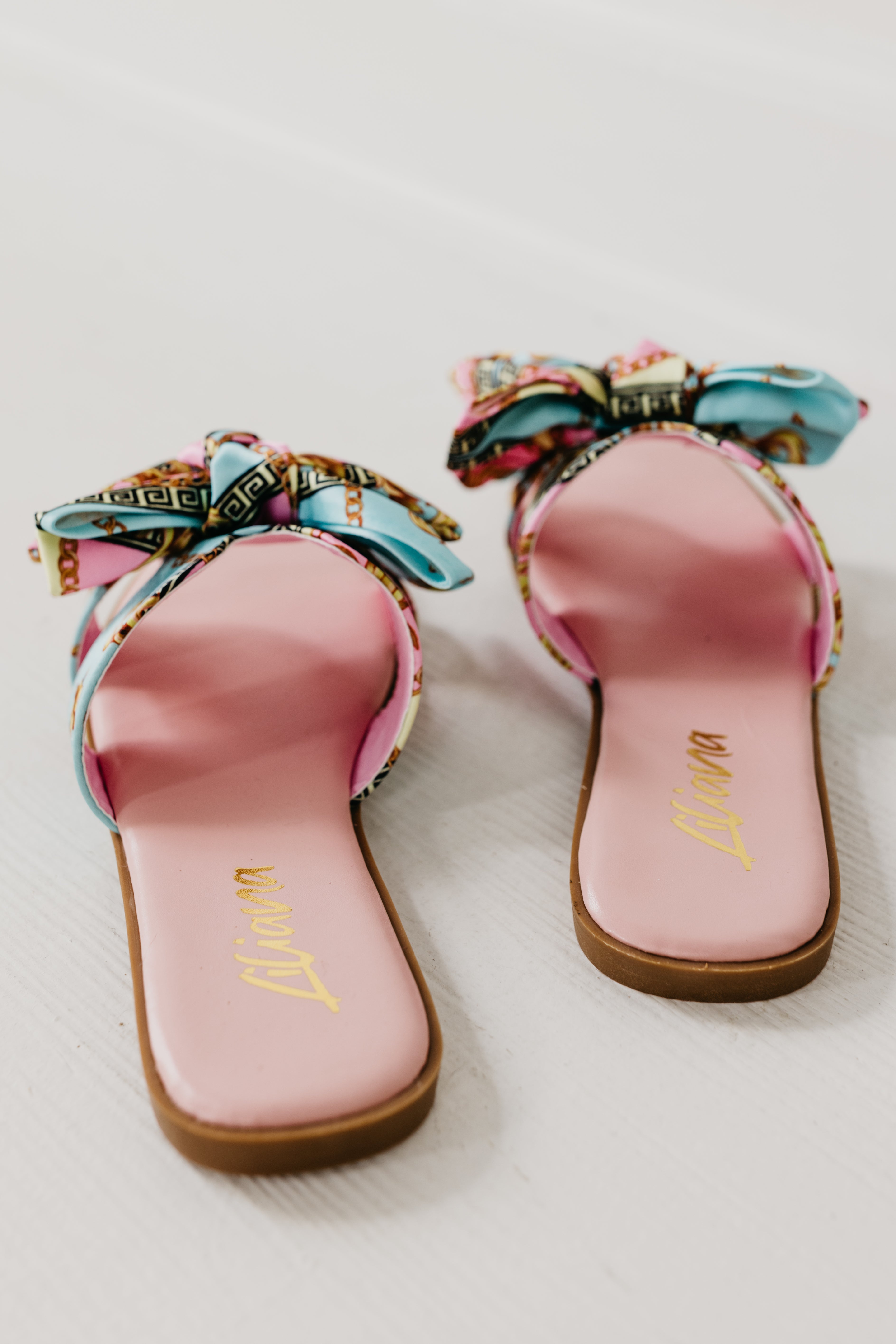 The Mandy Bow Slide Sandal