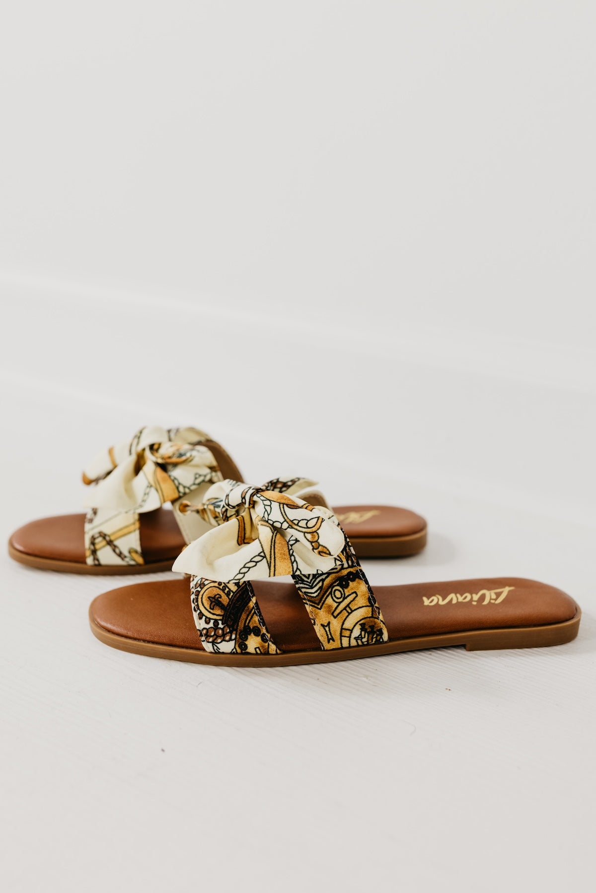 The Mandy Bow Slide Sandal