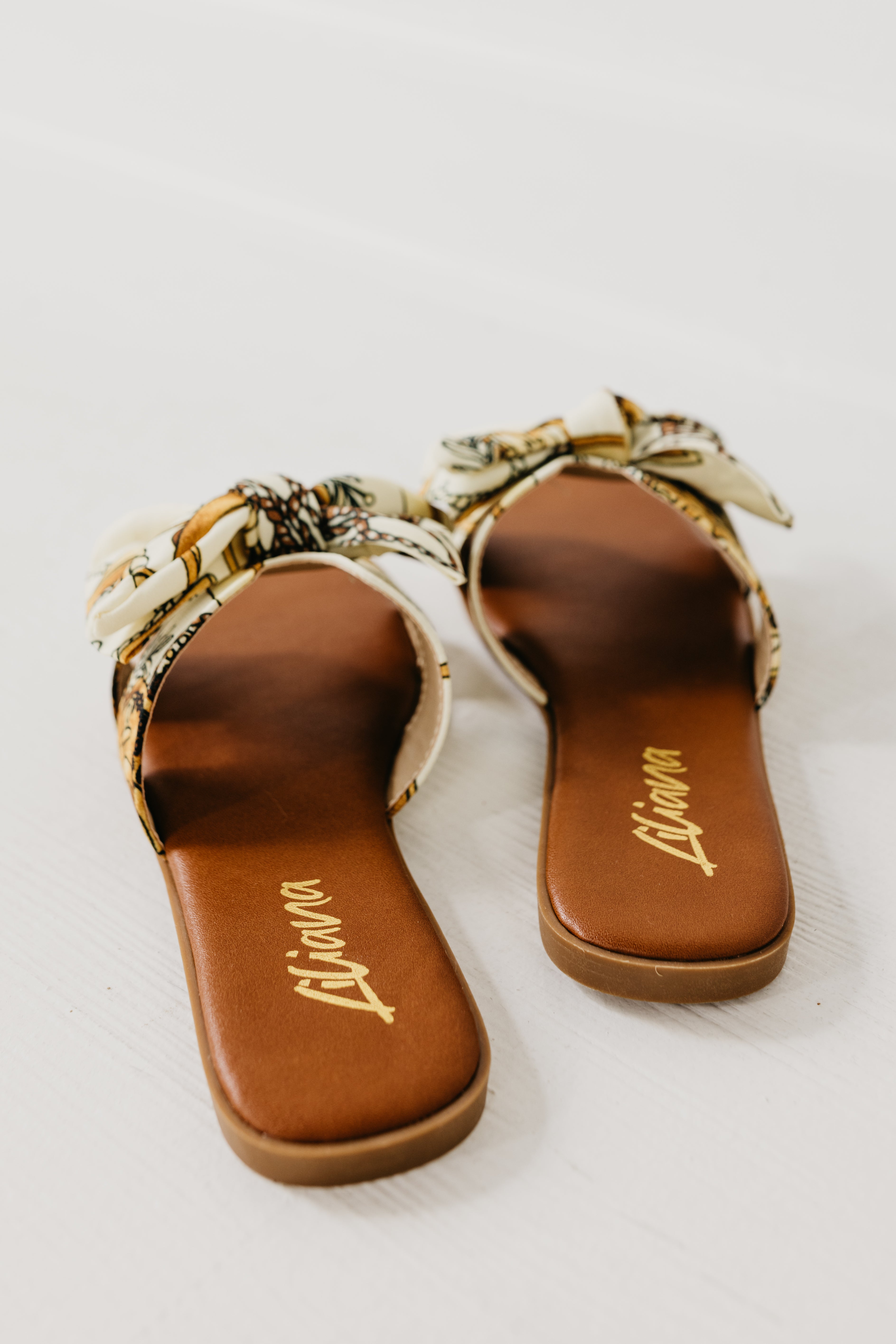 The Mandy Bow Slide Sandal