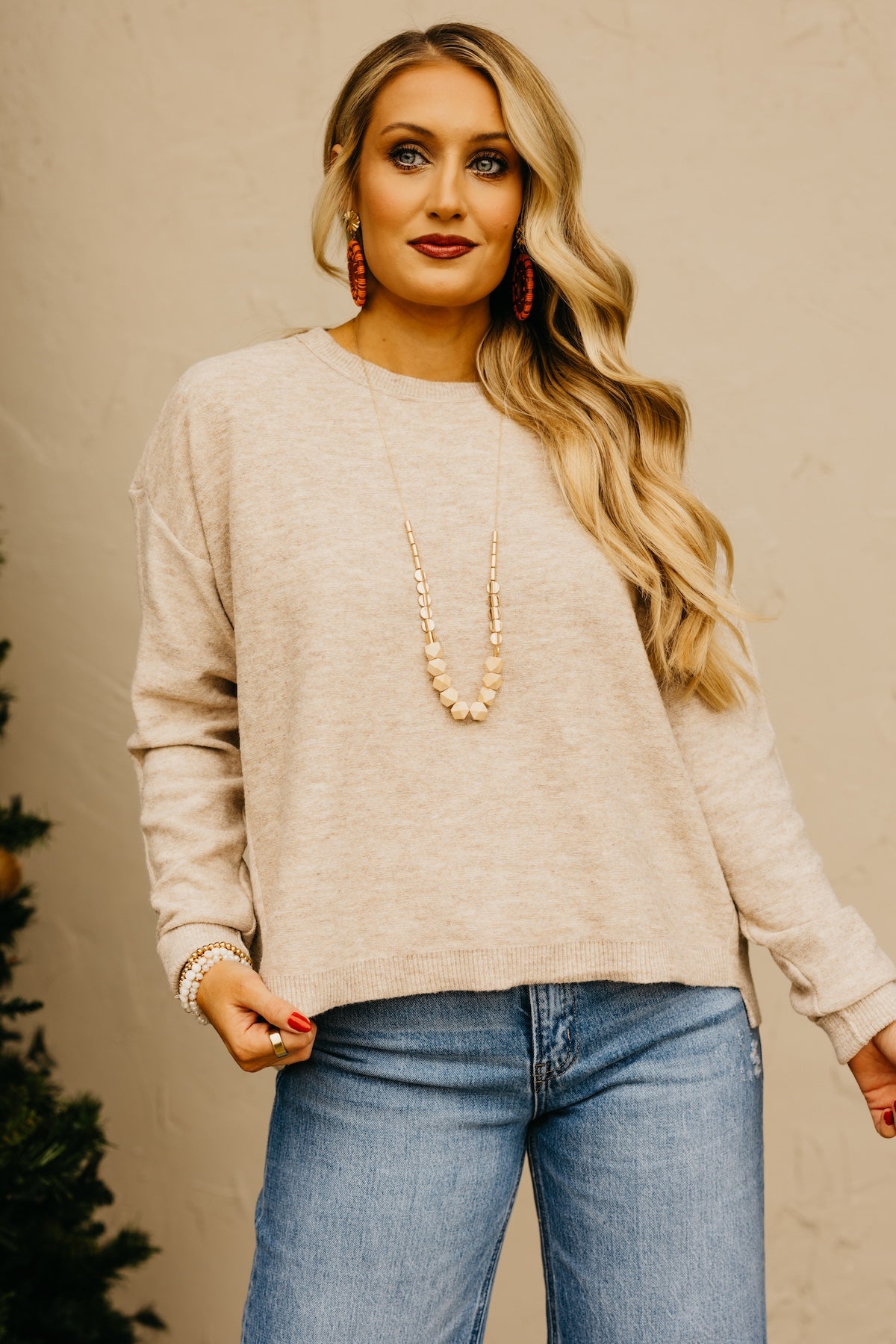 The Giovanna Drop Shoulder Sweater