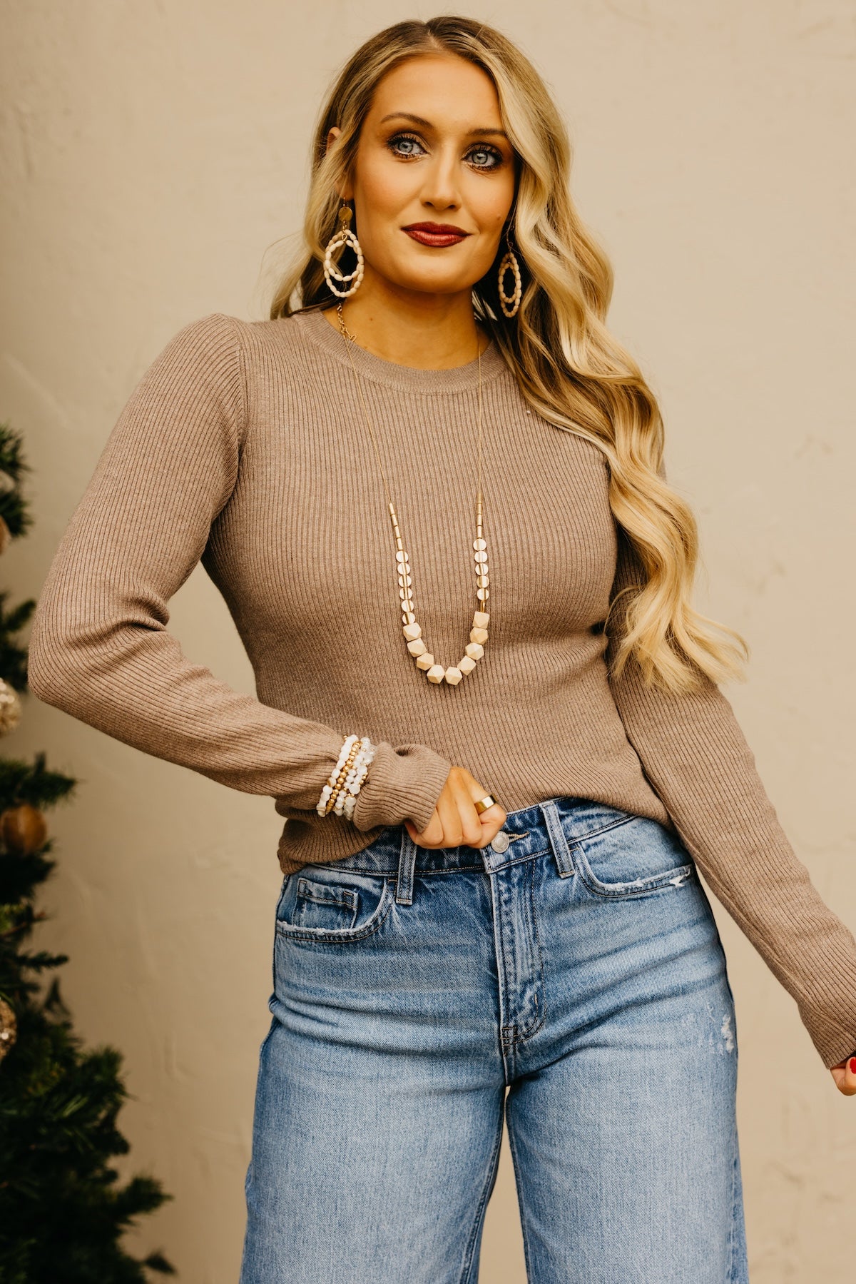 The Cliff Ribbed Knit Sweater