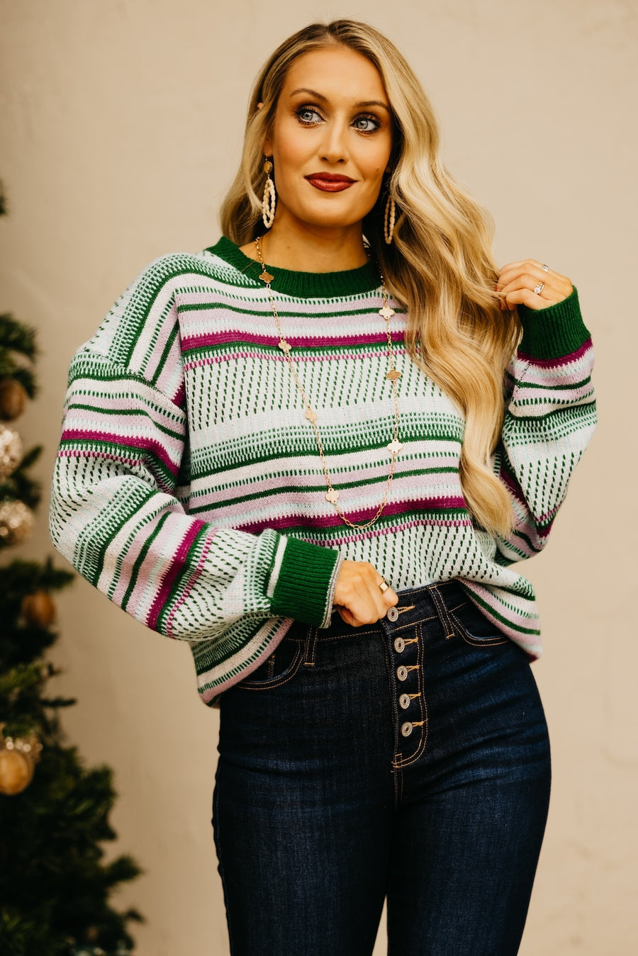 The Draven Striped Sweater