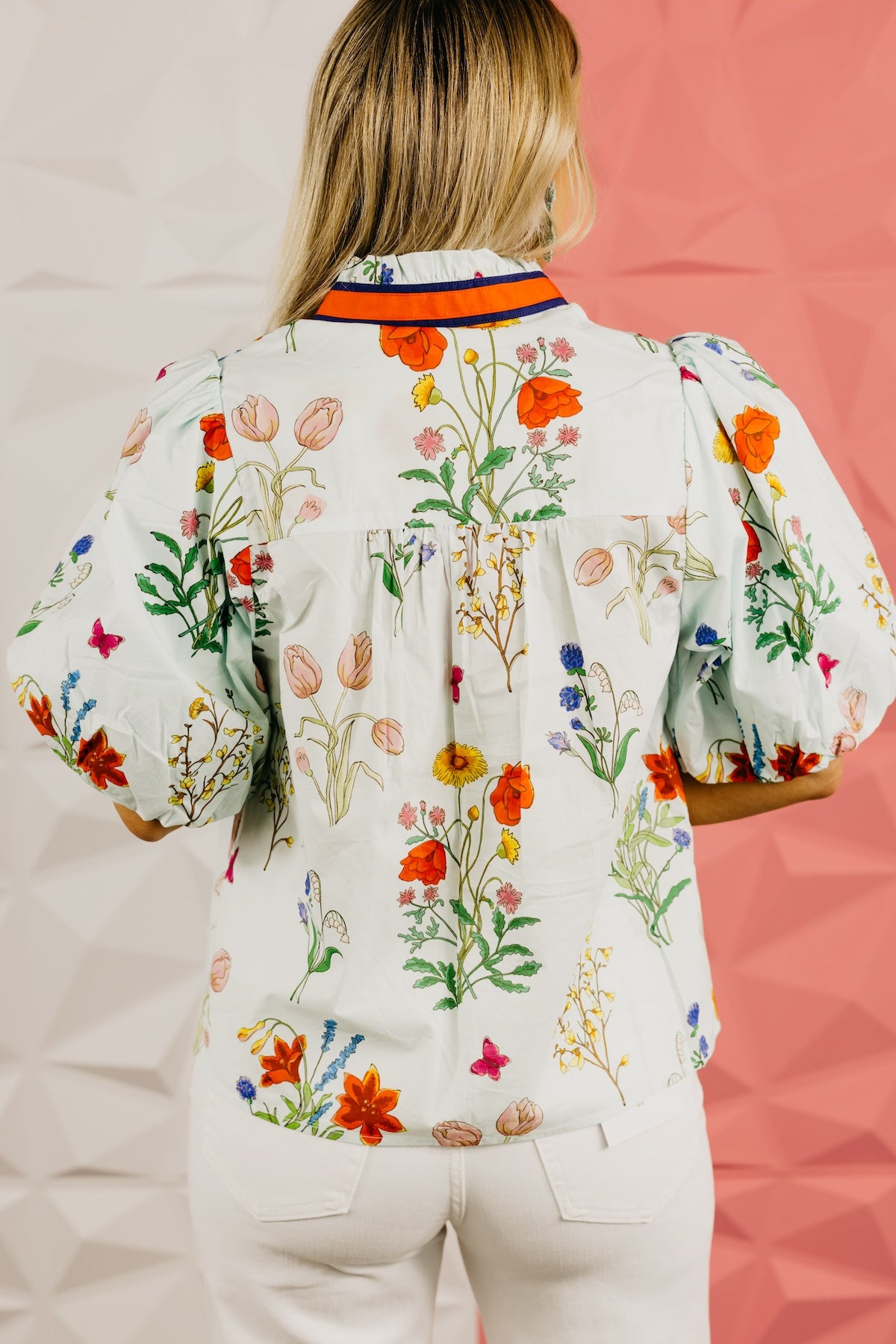 The Lauren Floral Puff Sleeve Top