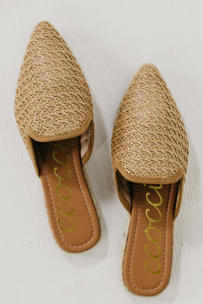 Corra woven 2024 loafer mule