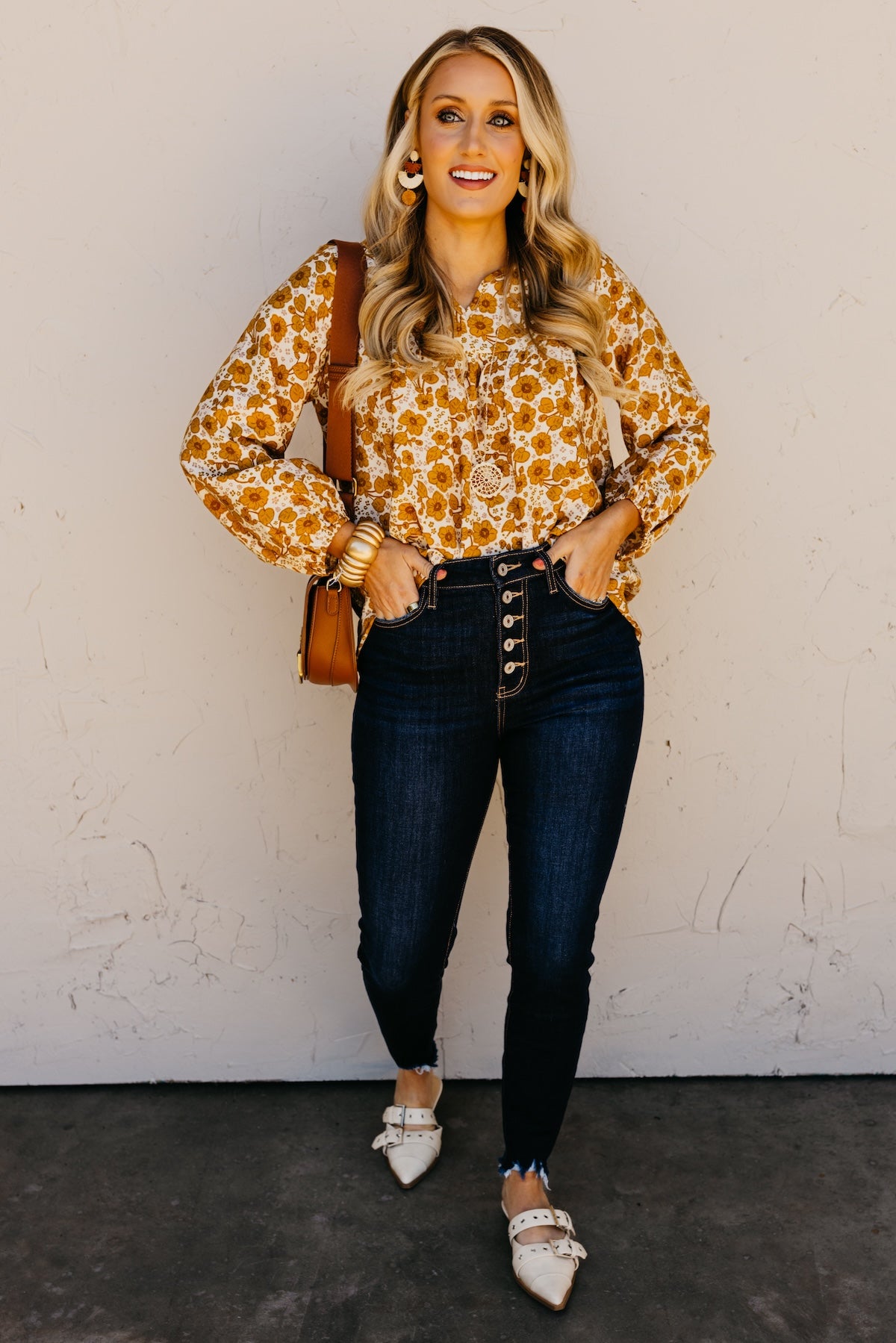 The Andrew Floral Blouse