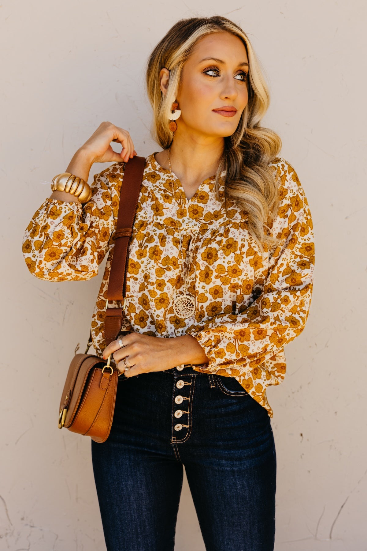 The Andrew Floral Blouse