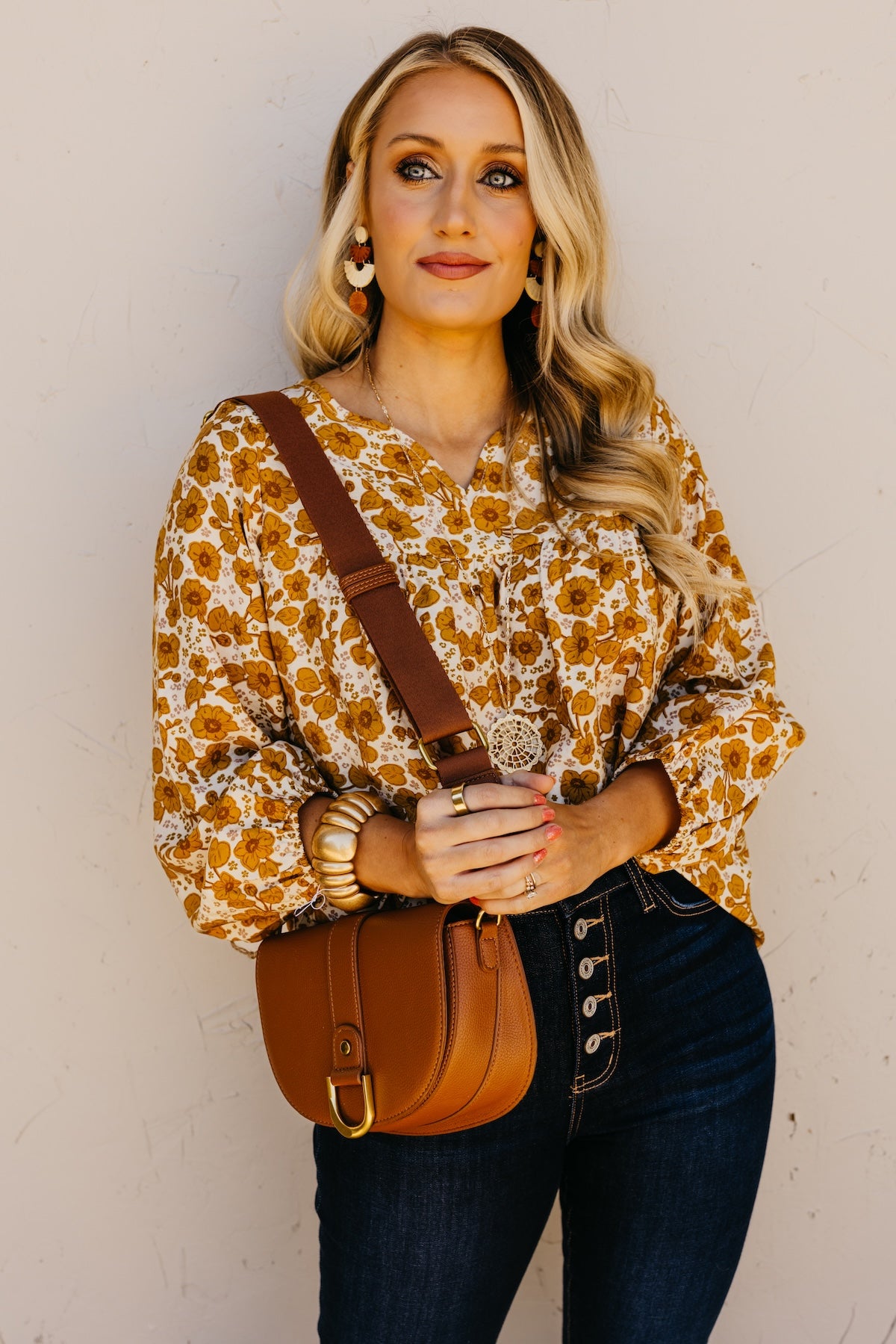 The Andrew Floral Blouse