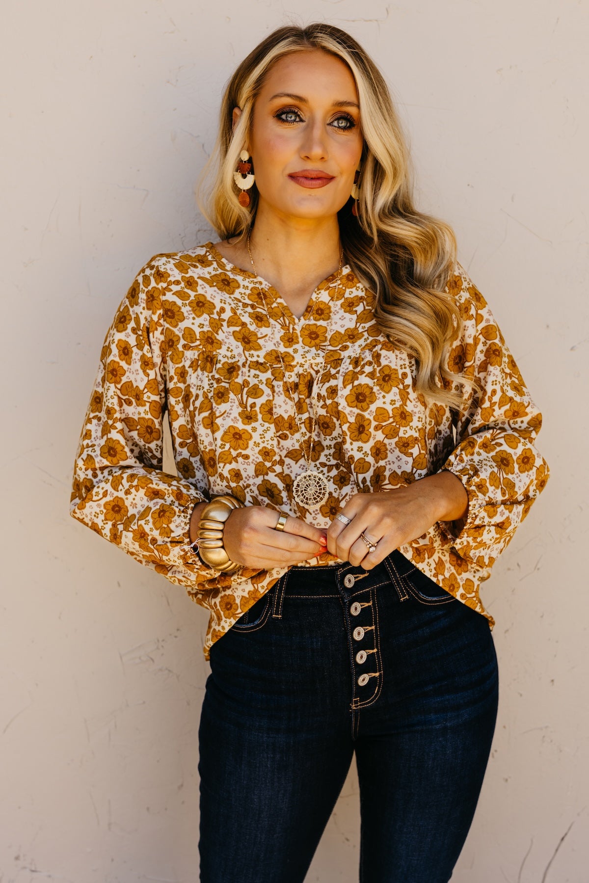 The Andrew Floral Blouse