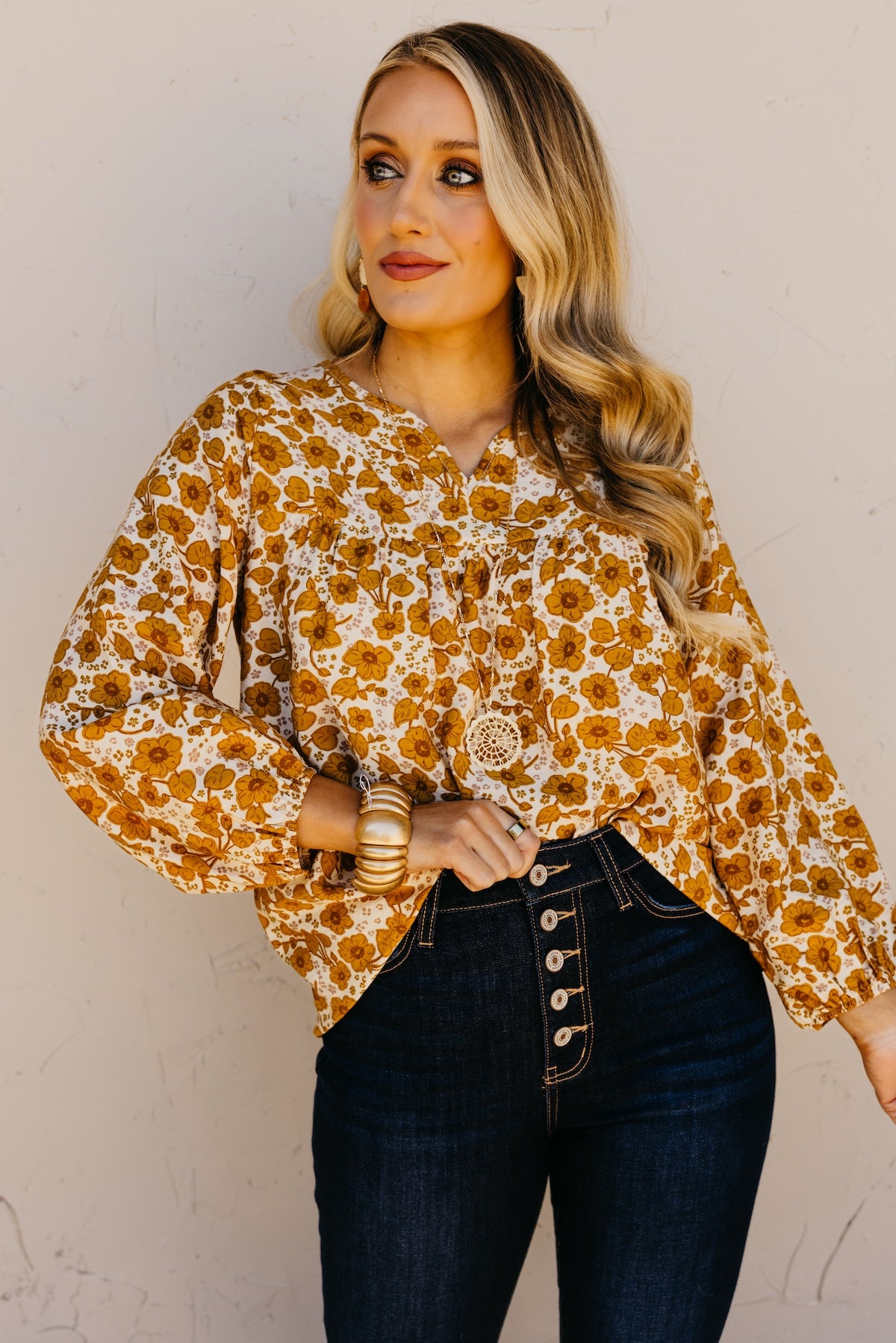 The Andrew Floral Blouse