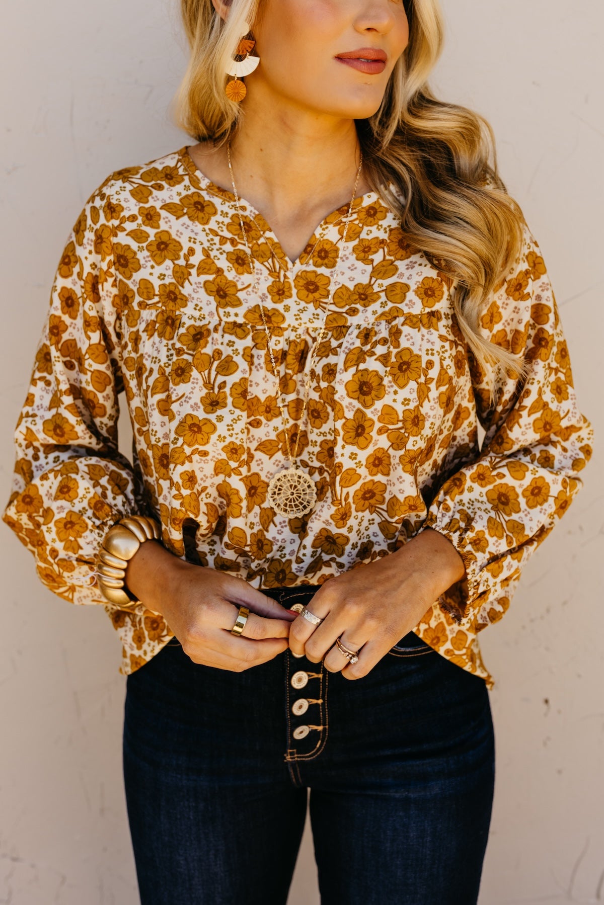 The Andrew Floral Blouse