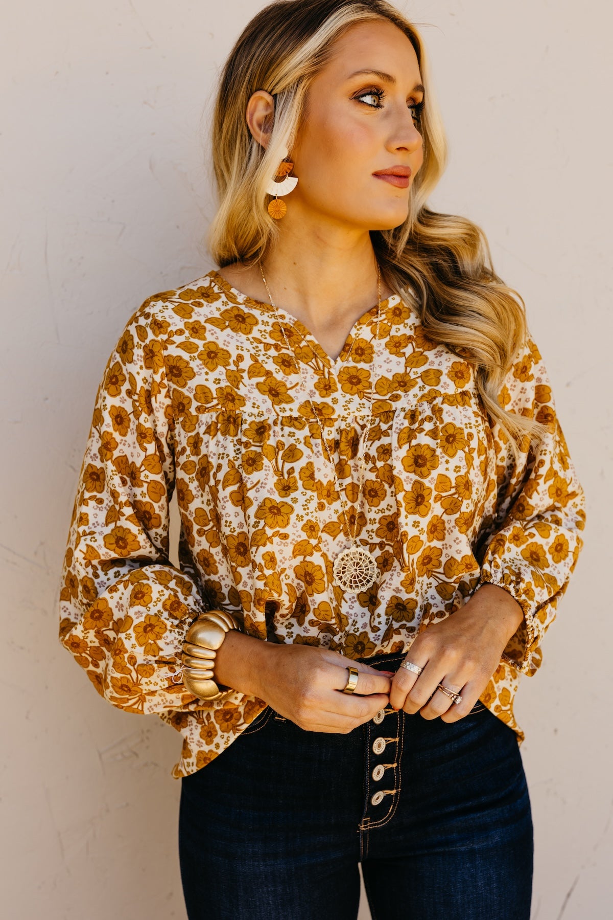 The Andrew Floral Blouse