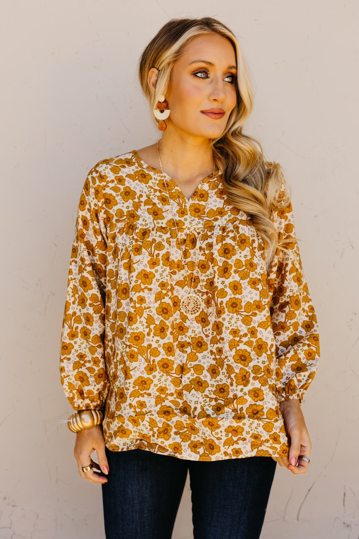 The Andrew Floral Blouse