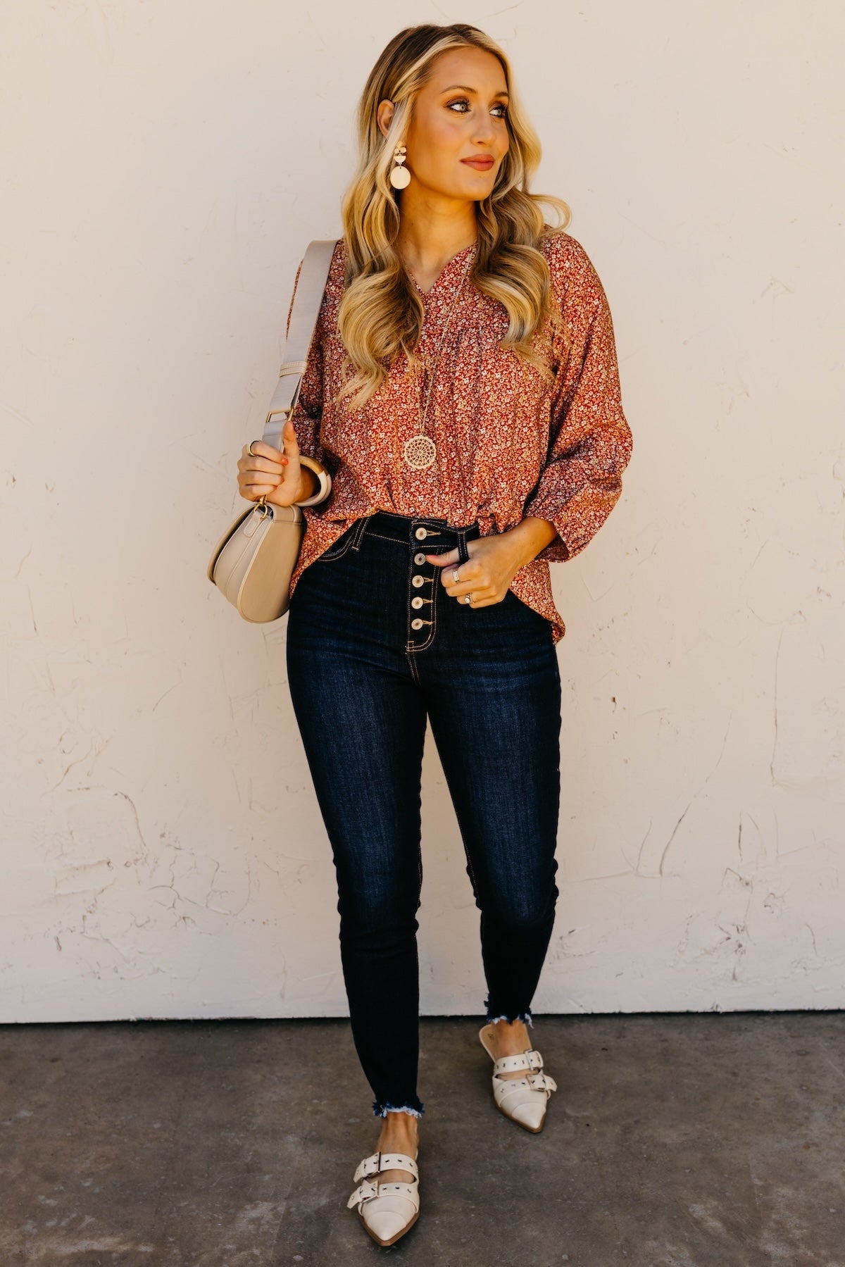 The Andrew Floral Blouse