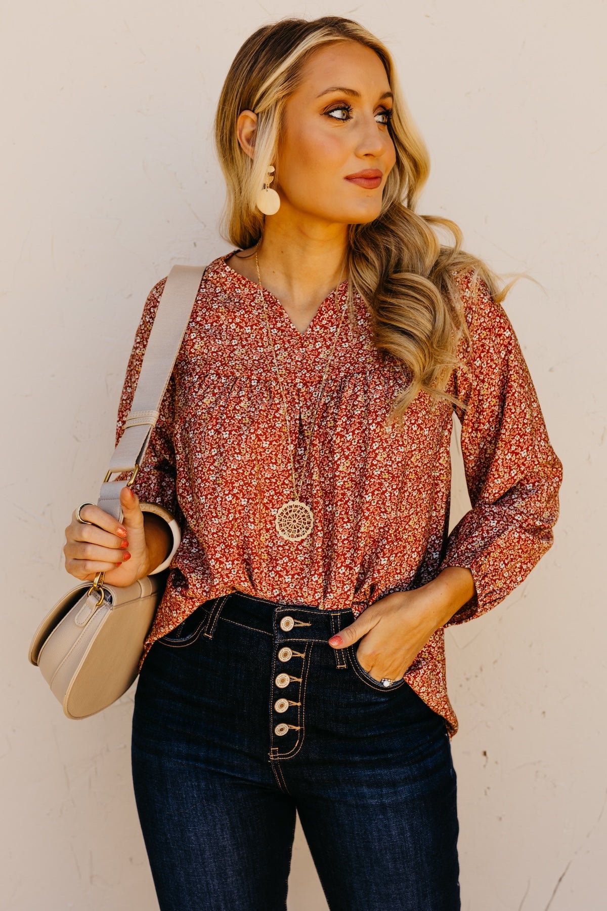 The Andrew Floral Blouse