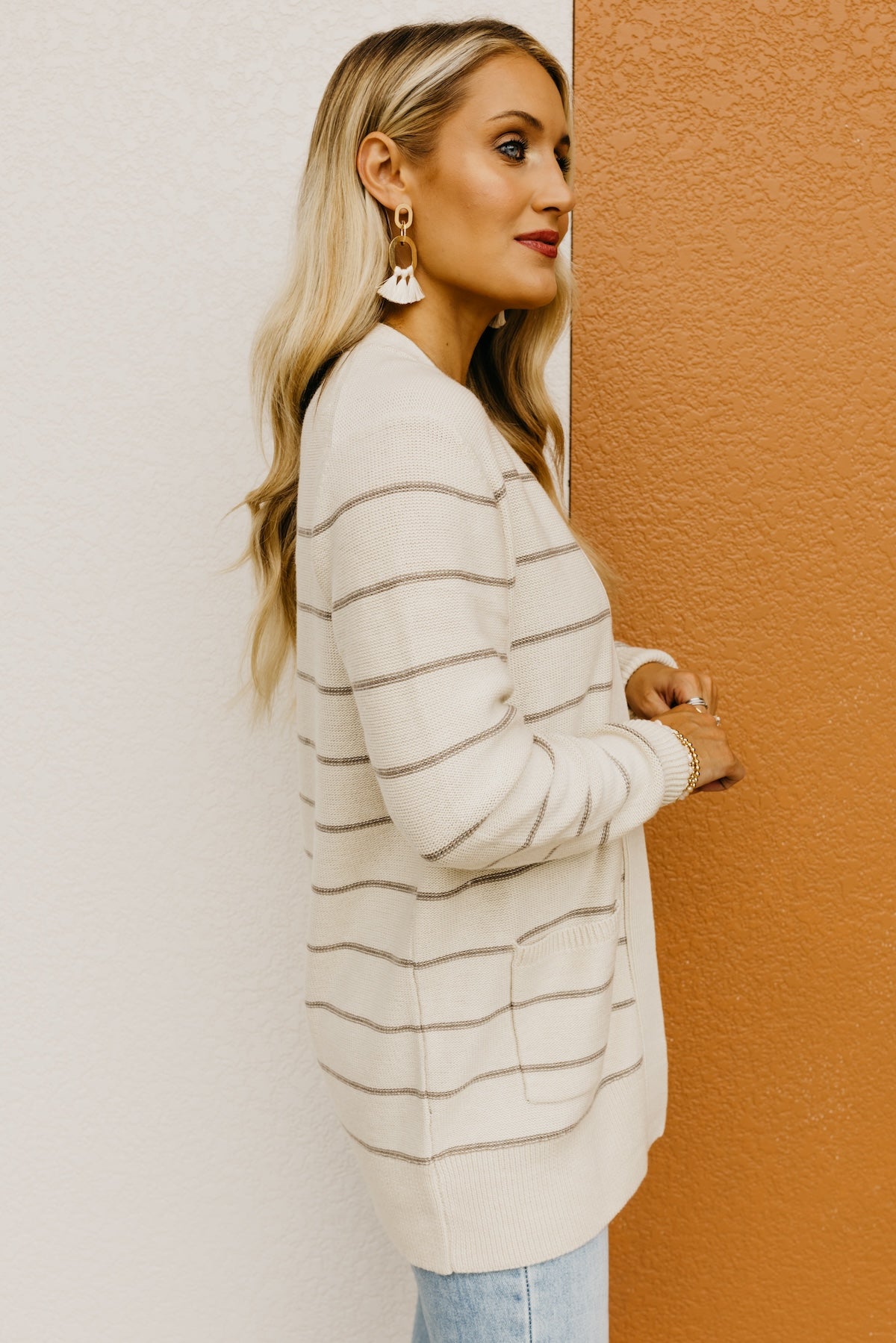 The Vincenzo Striped Cardigan