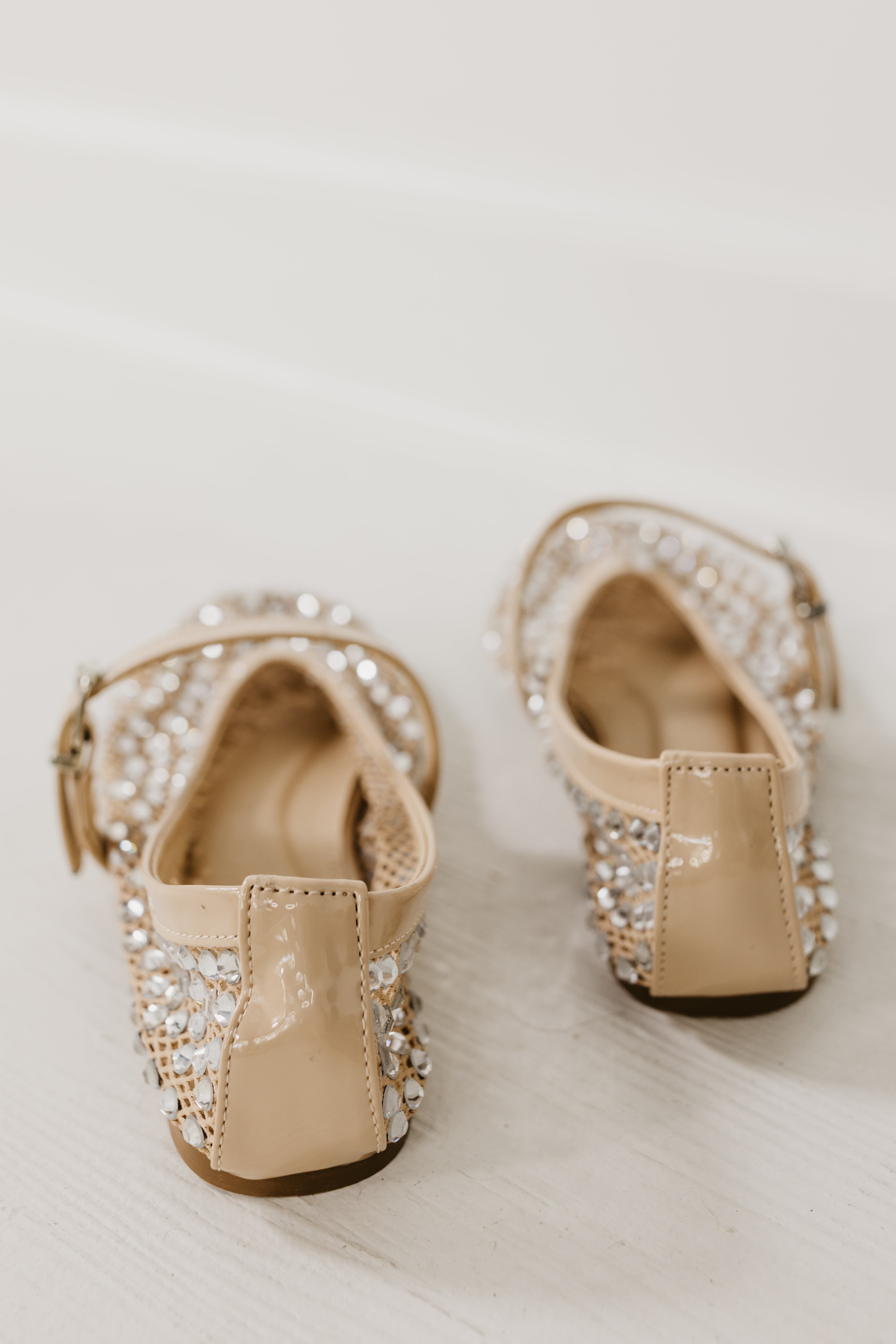 The Mary Jane Rhinestone Flat