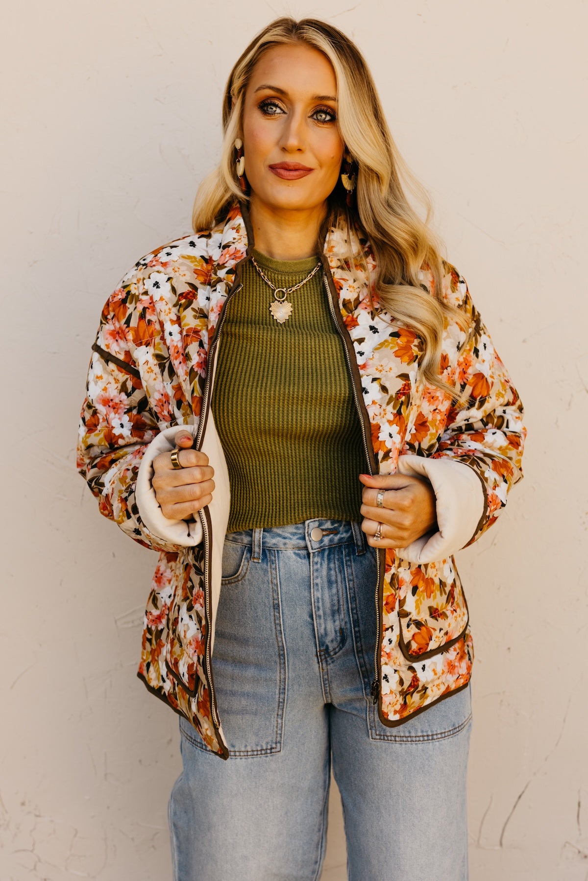 The Christopher Floral Quilted Jacket