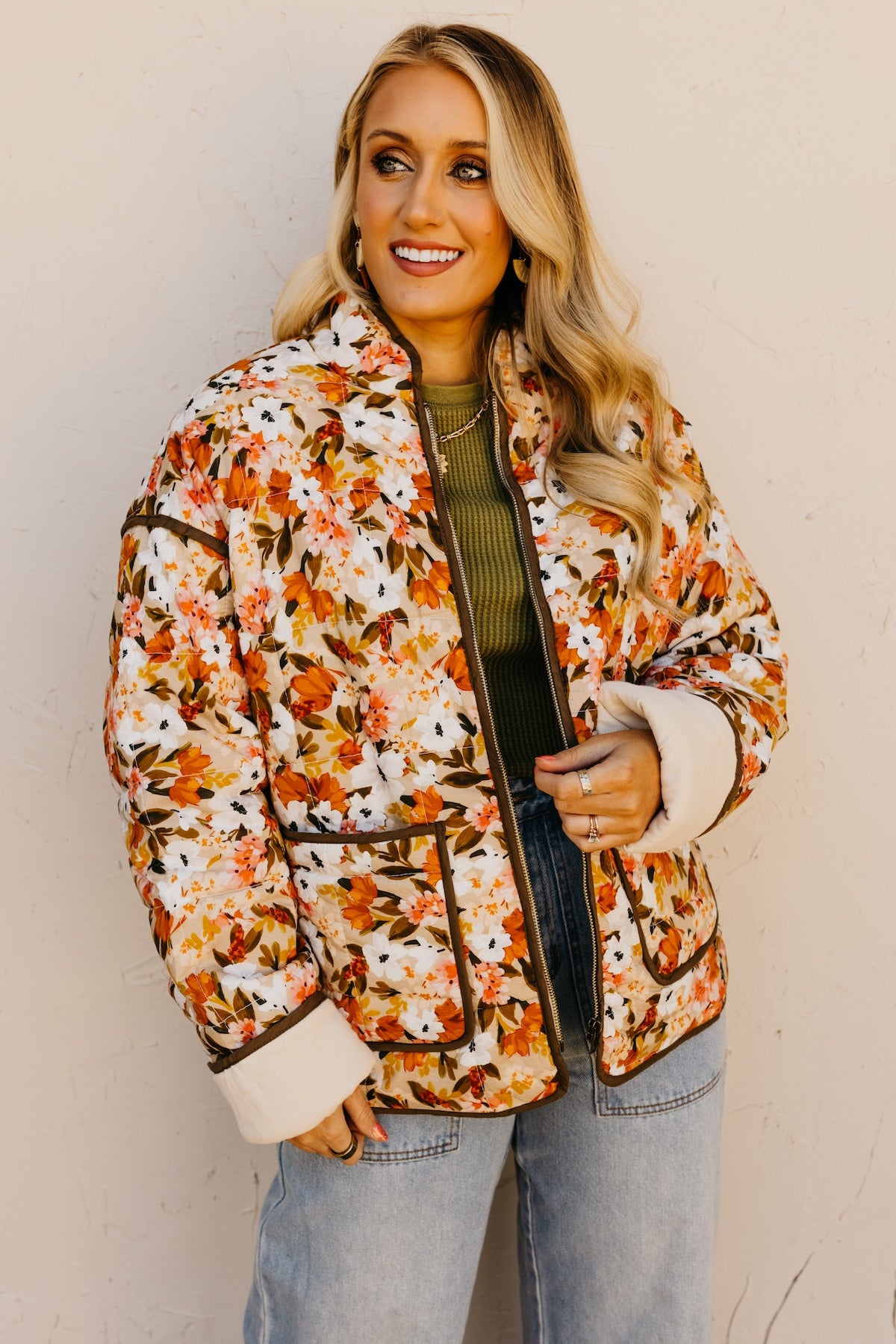 The Christopher Floral Quilted Jacket