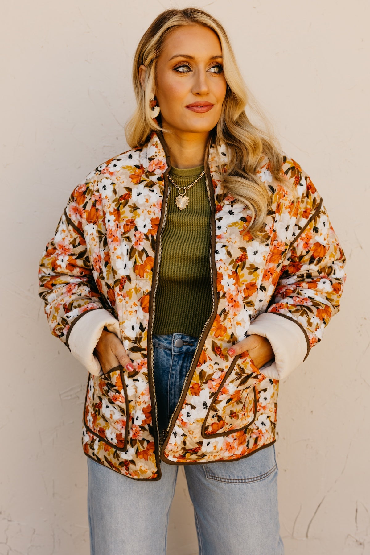 The Christopher Floral Quilted Jacket