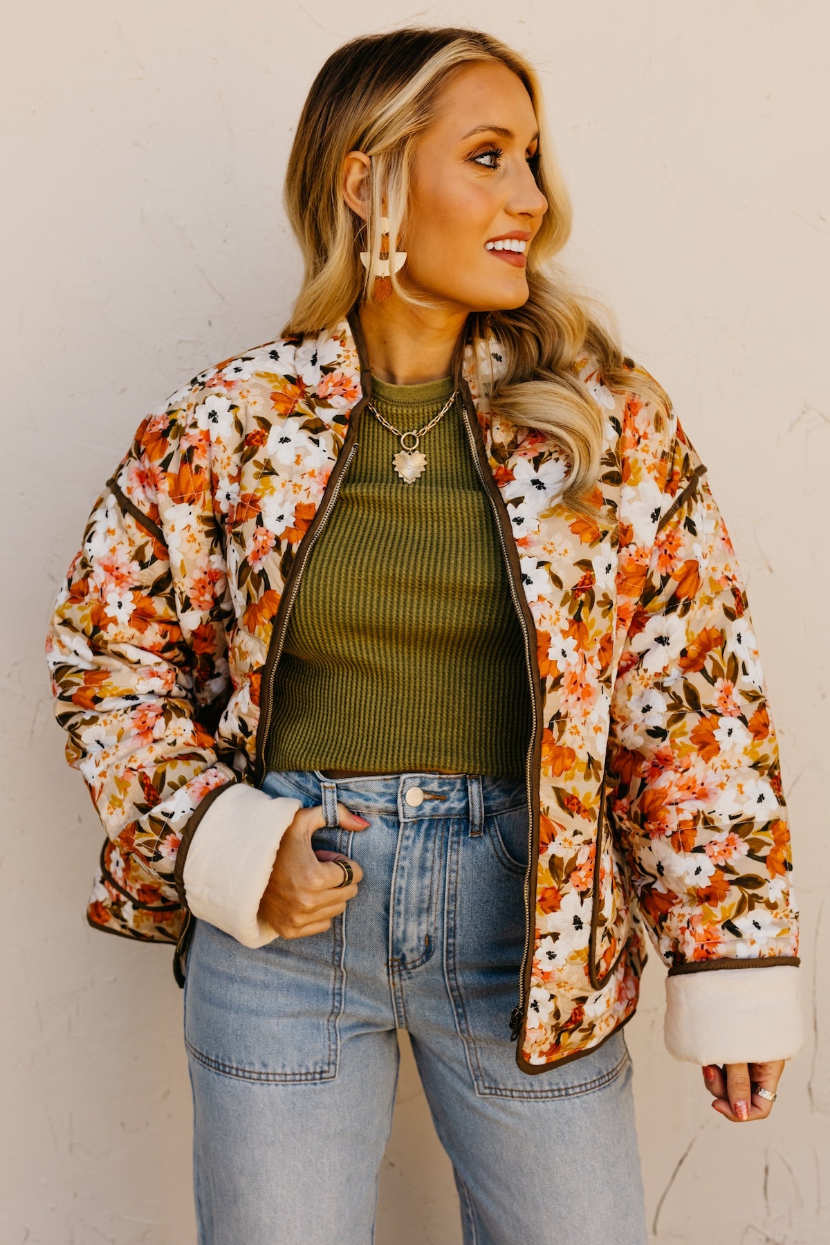 The Christopher Floral Quilted Jacket